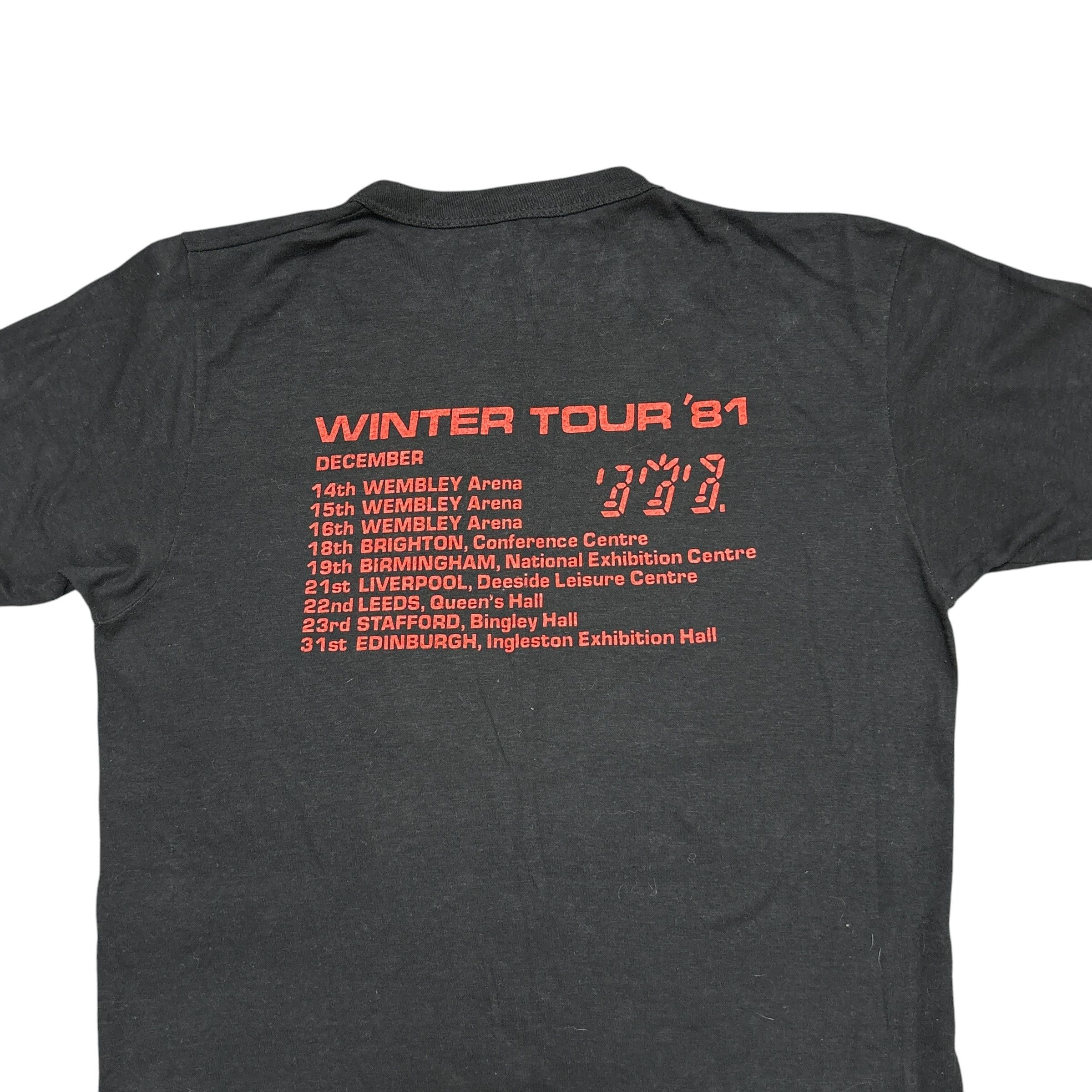 Band Tees Vintage The Police T Shirt 80s Tour Band Tee Single Stitch Size US M / EU 48-50 / 2 - 14 Thumbnail