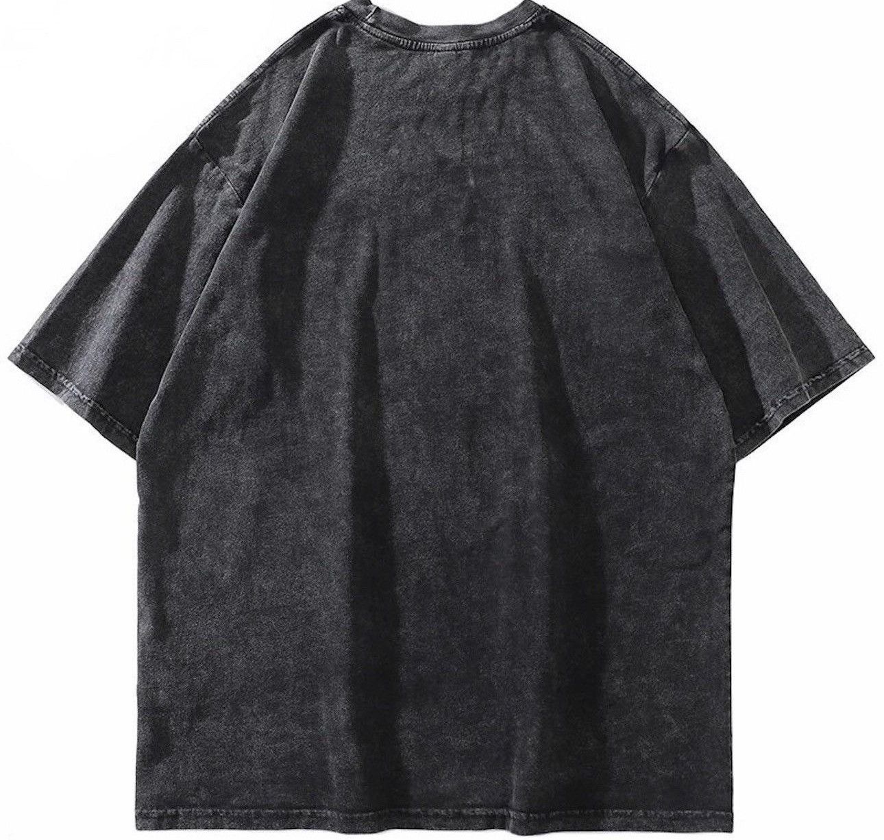 Anime × Japanese Brand Anime Eyes Black Printed T-shirt Tee Short Sleeve Size US L / EU 52-54 / 3 - 2 Thumbnail