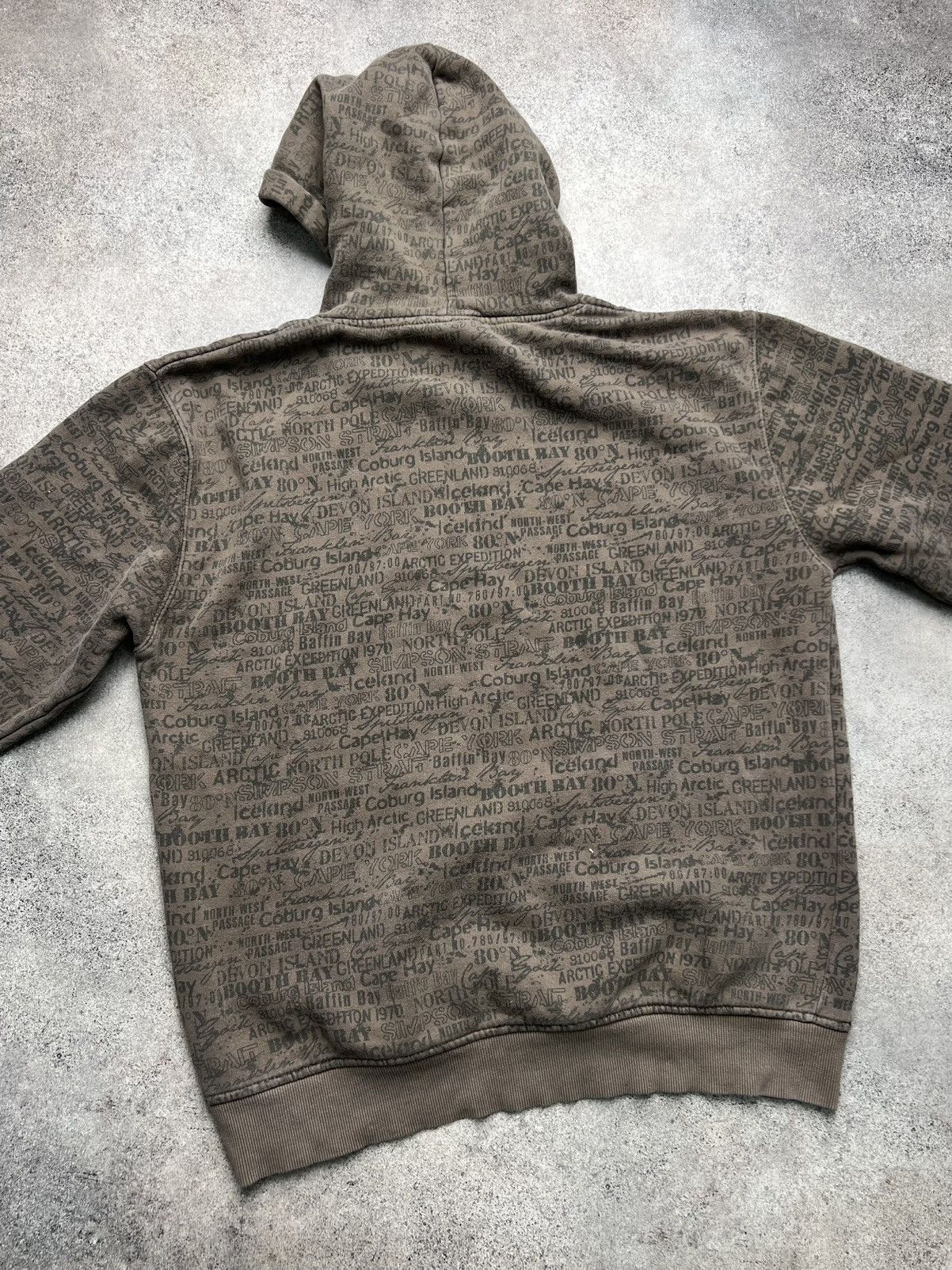 Hysteric Glamour Vintage explorer distressed faded hoodie Size US M / EU 48-50 / 2 - 8 Thumbnail