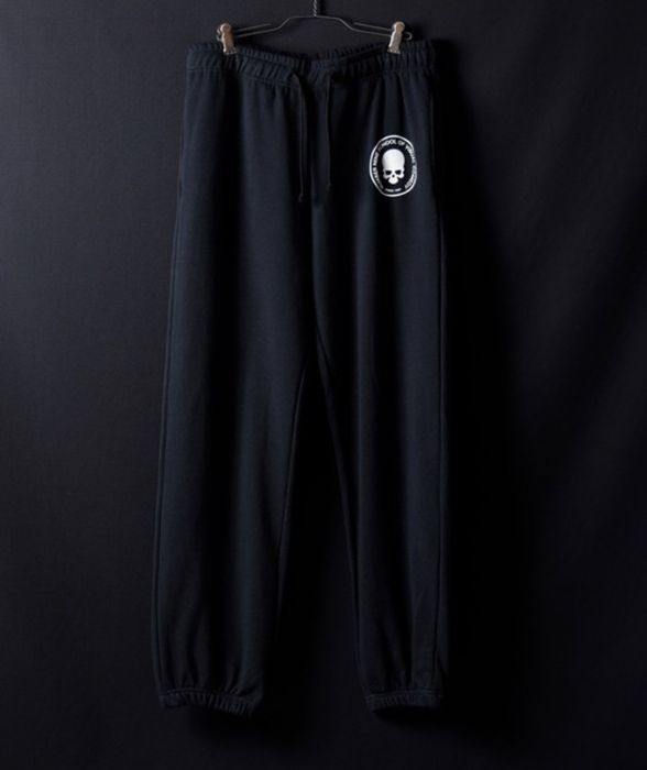 Number (N)ine Number nine skull SCHOOL OF VISUAL COMEDY sweatpants