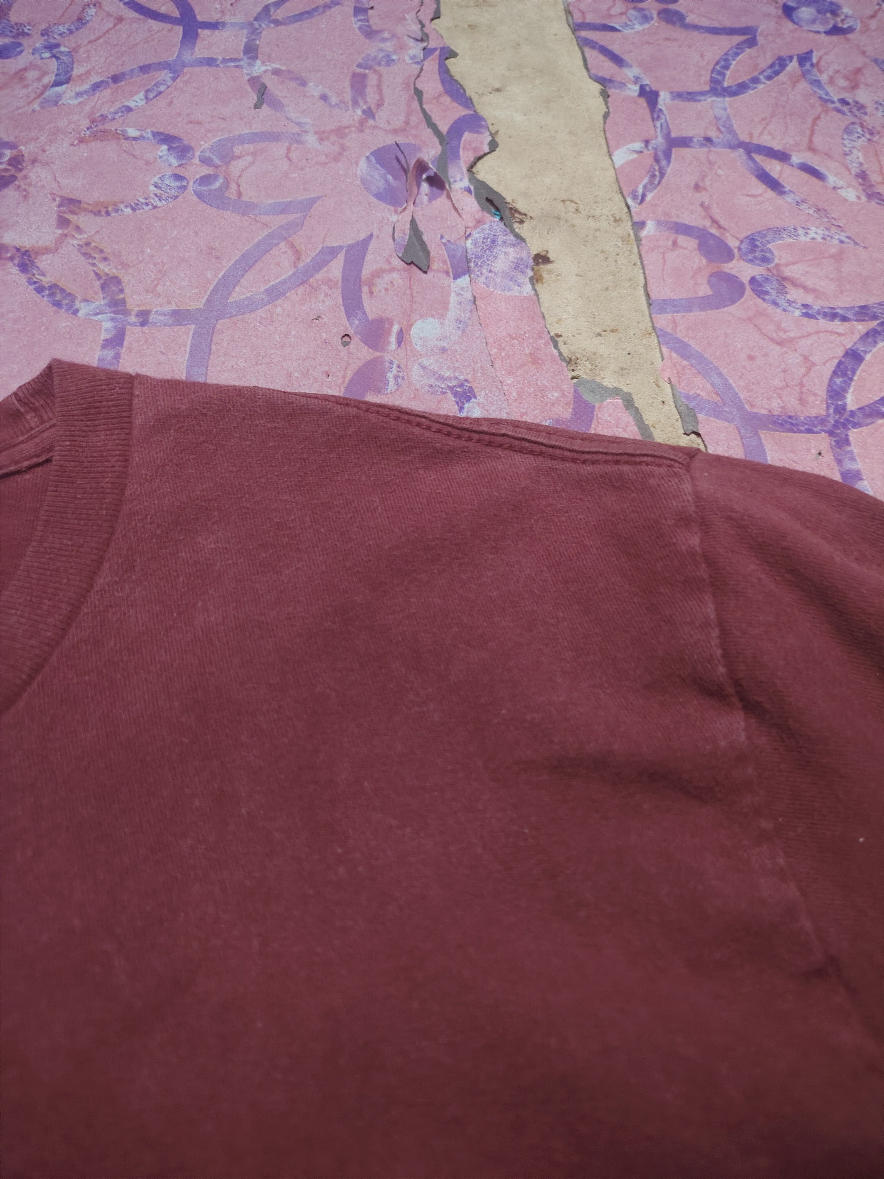 Stussy Stussy long Sleeve Sun faded Maroon Colour Size US M / EU 48-50 / 2 - 6 Thumbnail