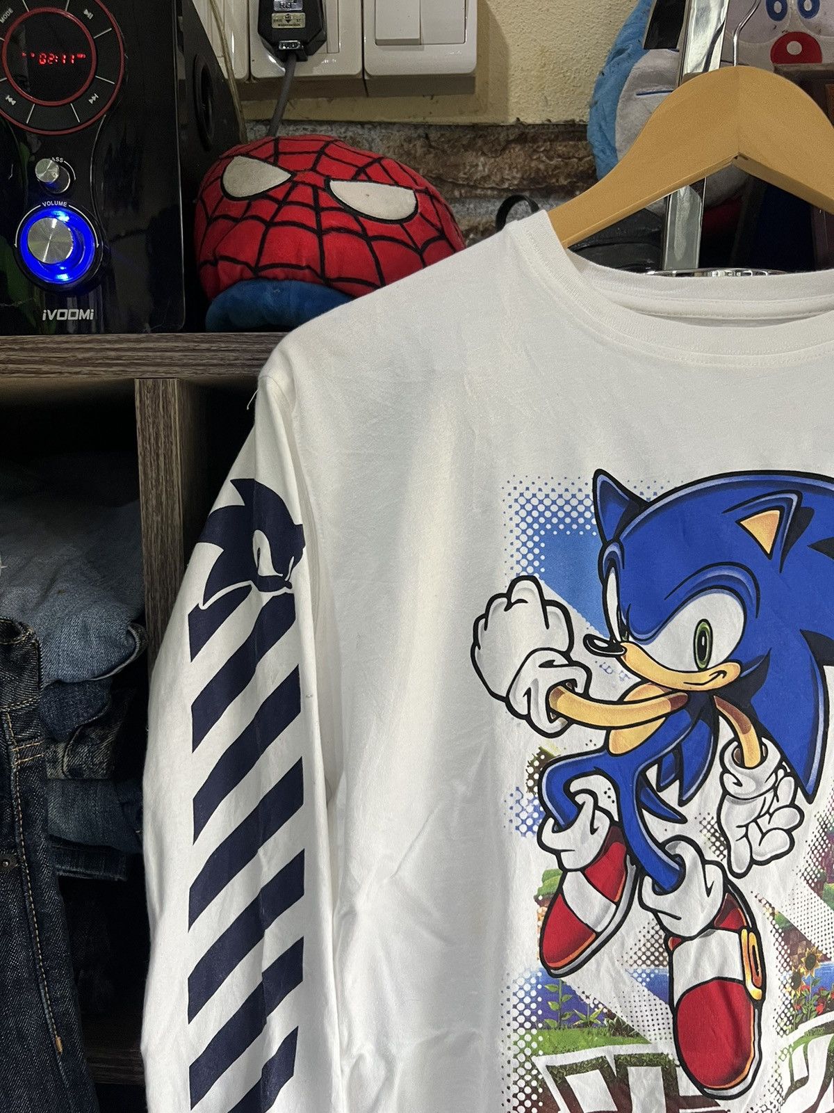 Cartoon Network 🔥Sonic The Hedgehog Long Sleeves Size US S / EU 44-46 / 1 - 3 Thumbnail