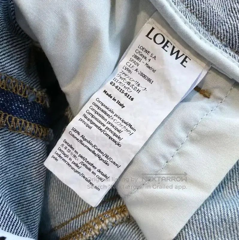 Loewe Loewe Multi-Color Women's Denim Pants . Size 28" / US 6 / IT 42 - 5 Thumbnail