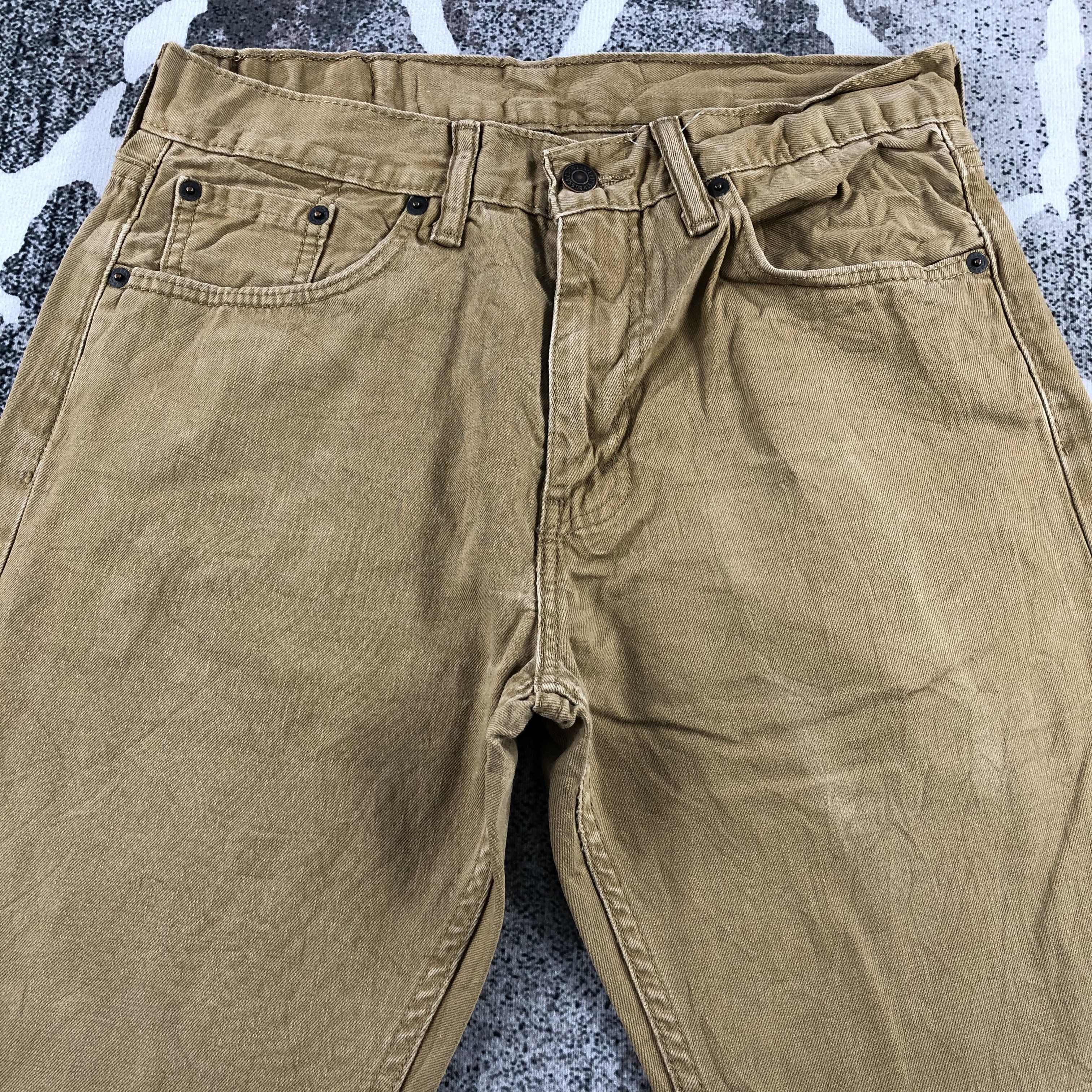 Levi's Vintage Levis 505 Jeans Earth Tone Denim KJ1102 Size US 30 / EU 46 - 3 Thumbnail