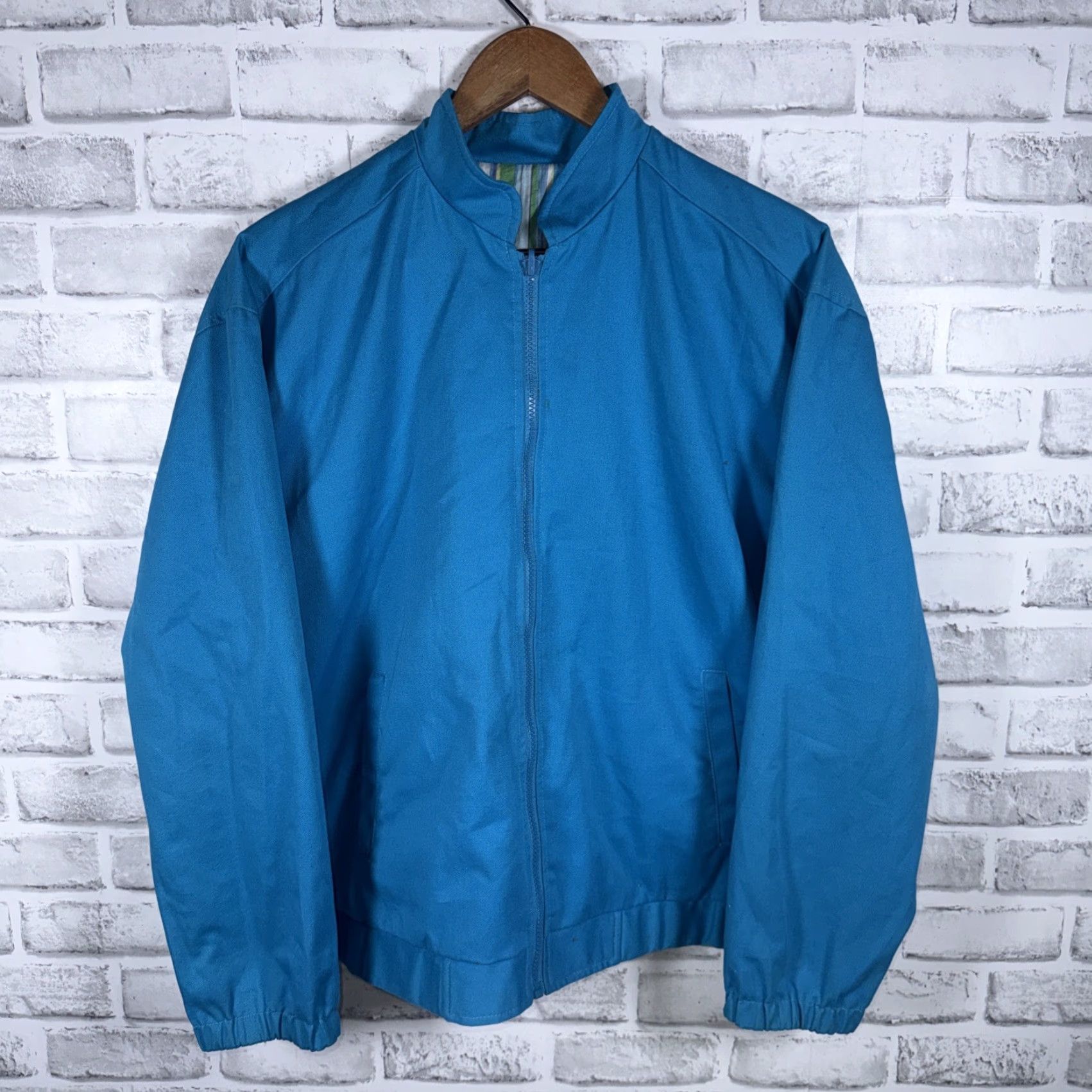 Pendleton VTG Pendleton Jacket Reversible Casual Women M USA Blue Knockabouts Reversible Casual Jacket Womens Pendleton USA Blue M Size M / US 6-8 / IT 42-44 - 4 Thumbnail