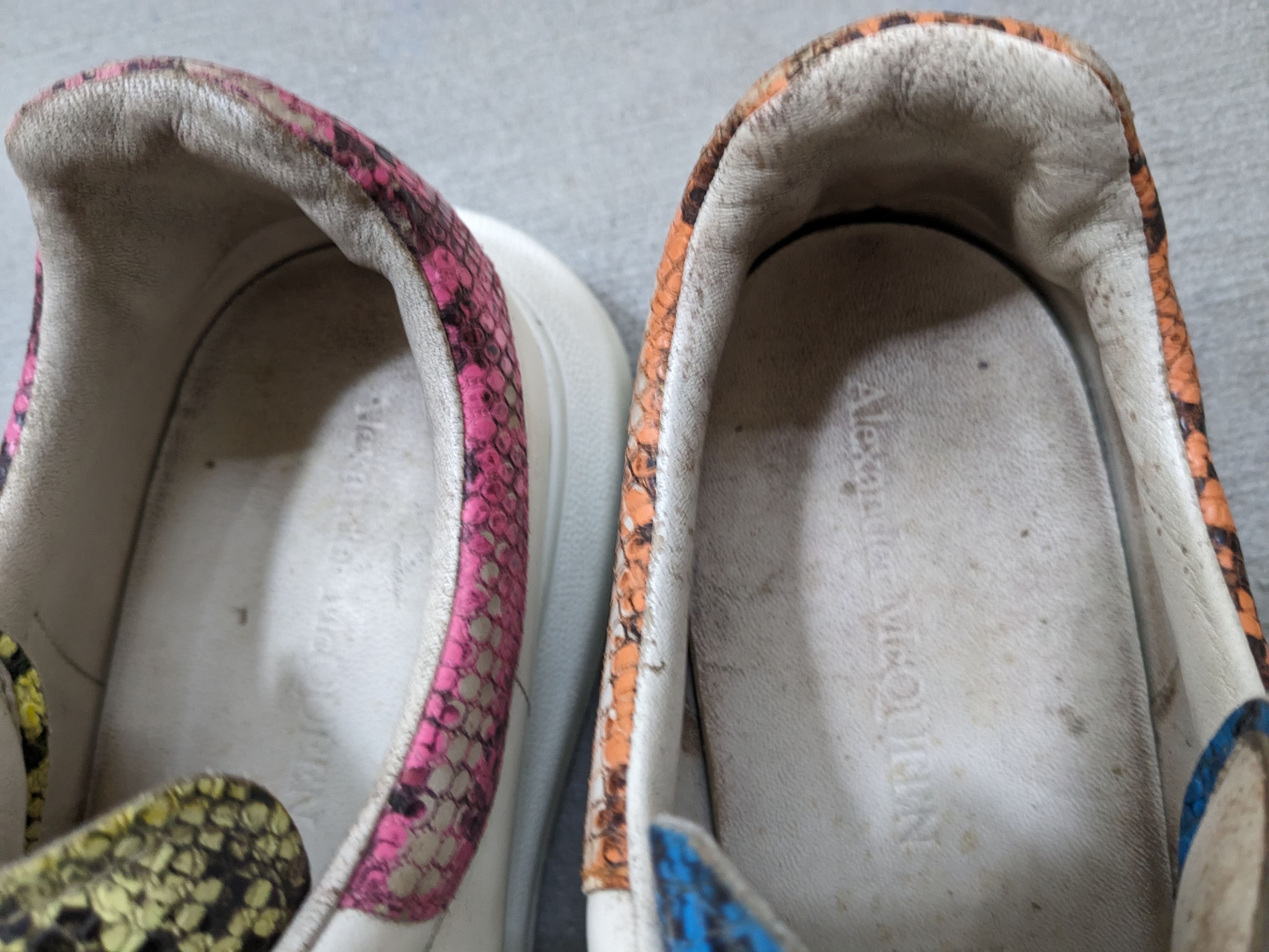 Alexander McQueen Alexander Mcqueen Oversized Larry Sneakers 11 44 White Size US 11 / EU 44 - 11 Thumbnail