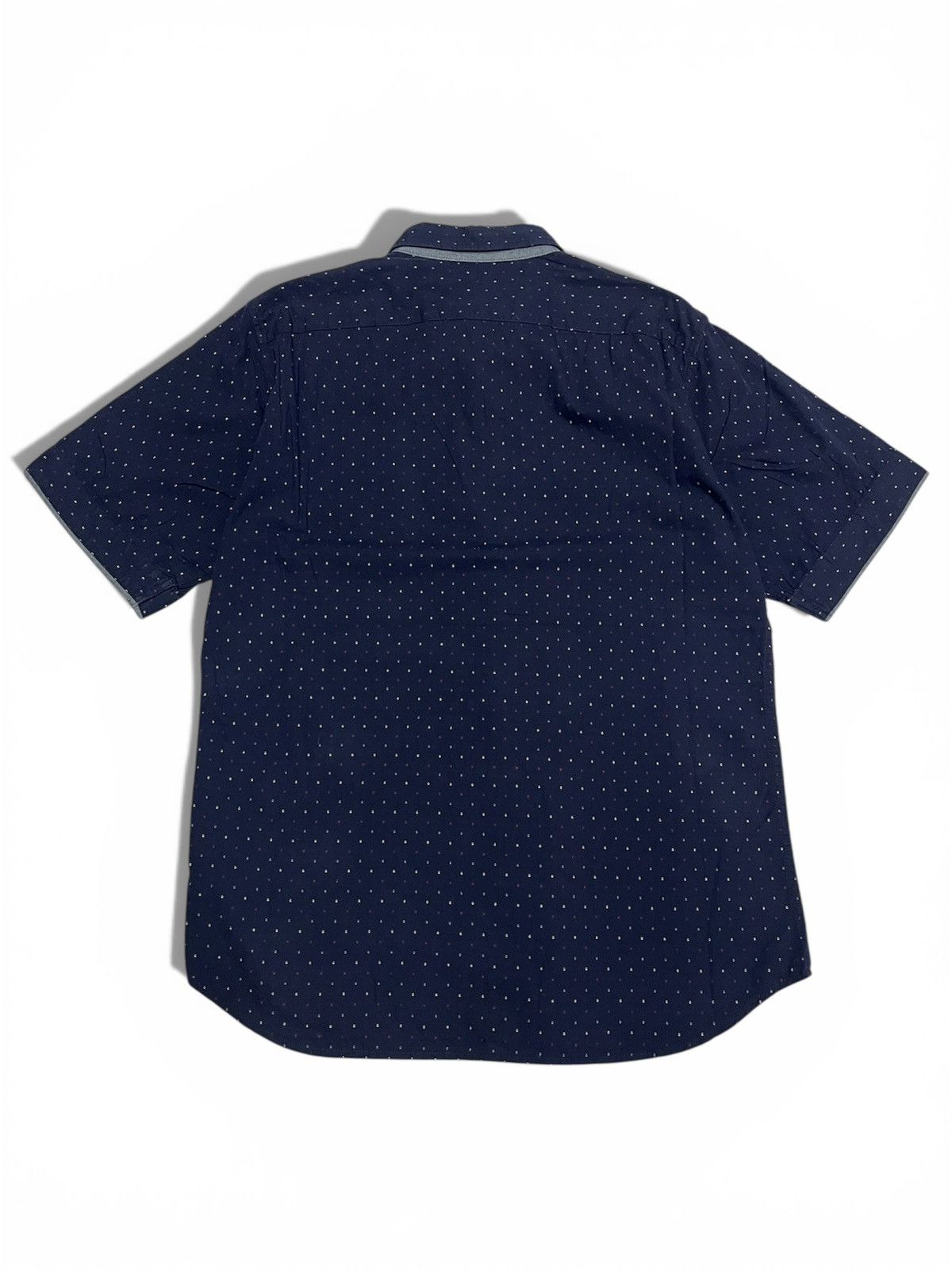 Japanese Brand 🇯🇵Beams heart polka dot shirt Size US XL / EU 56 / 4 - 2 Thumbnail