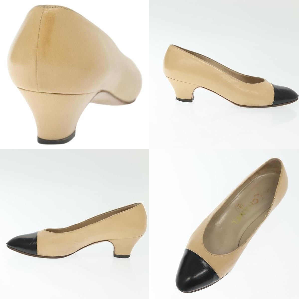 Chanel Chanel CC Pump High Heels Size US 7 / IT 37 - 3 Thumbnail