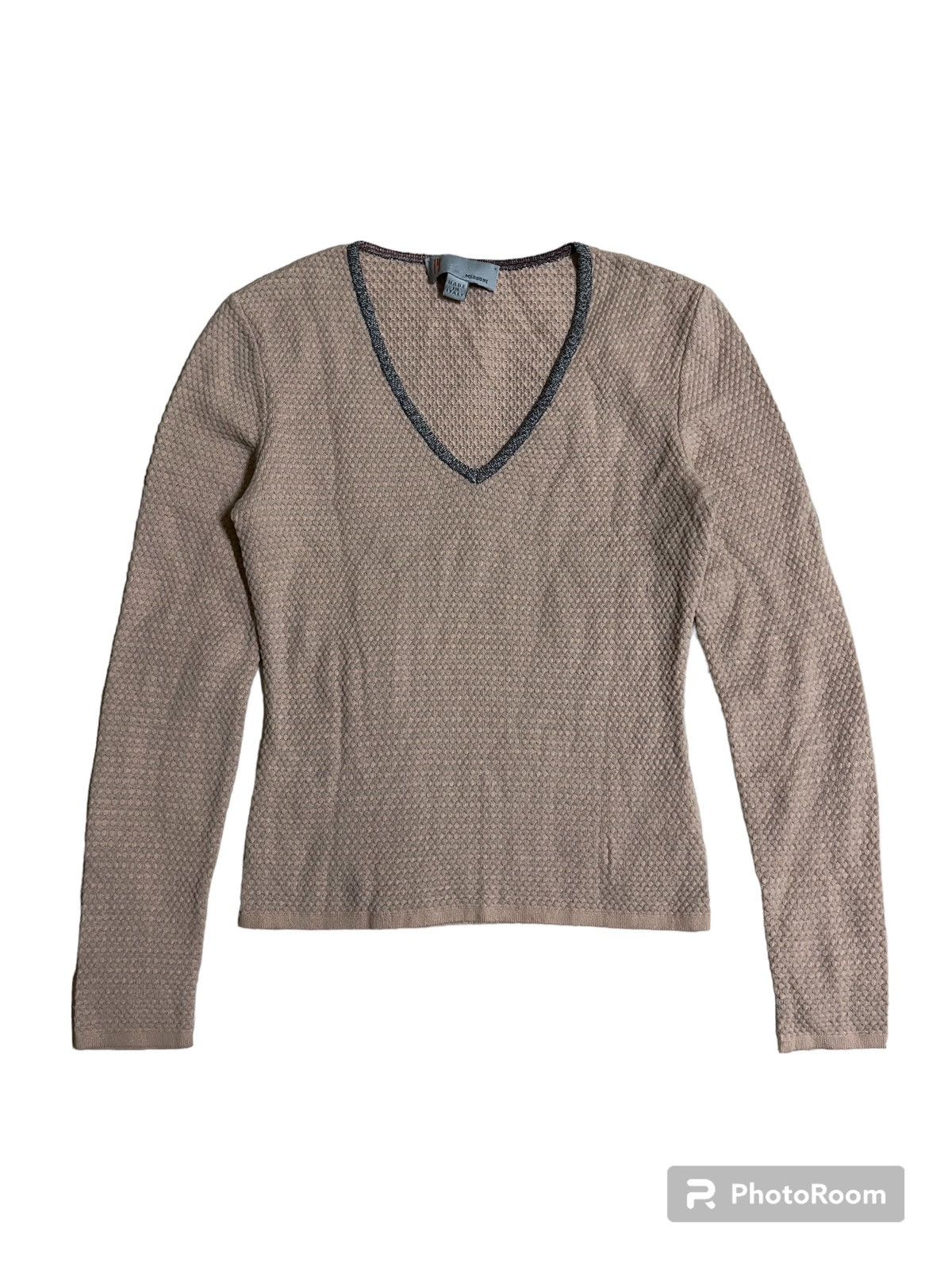 Missoni Long Sleeve V Neck Italy