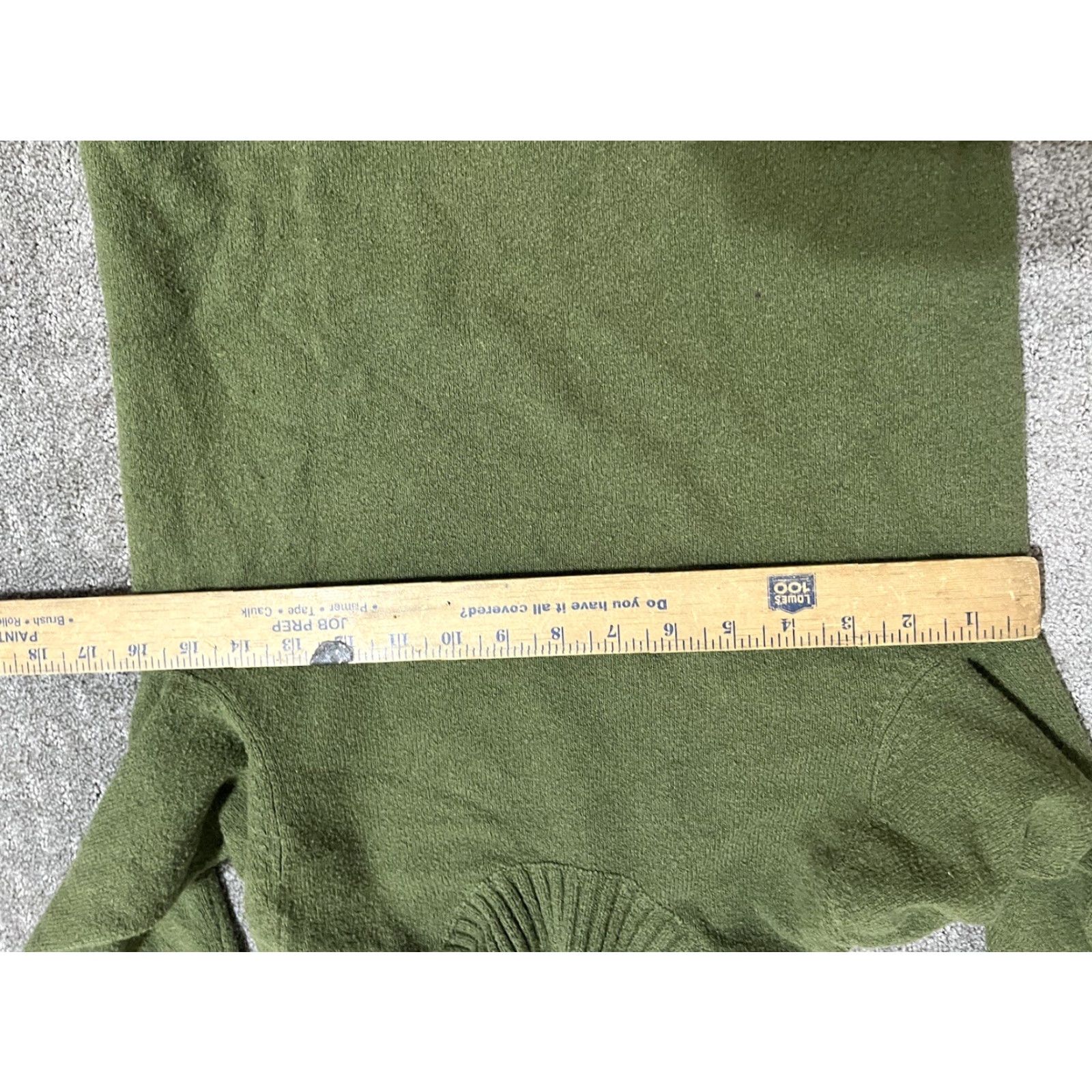 Gap VINTAGE Gap Green Sweater Turtleneck Women’s Small Cotton Button Pullover Fall Winter Size S / US 4 / IT 40 - 5 Thumbnail