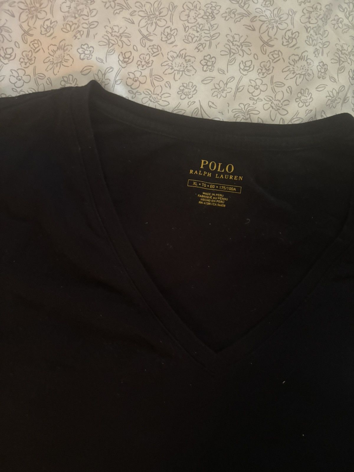 Polo Ralph Lauren Vintage Polo Ralph Lauren Embroidered black T-Shirt Size XL / US 12-14 / IT 48-50 - 4 Thumbnail