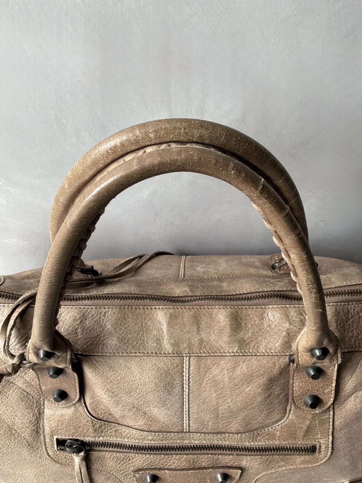 Balenciaga Balenciaga - City ‘Work’ - Brown Lambskin Bag Size ONE SIZE - 8 Thumbnail
