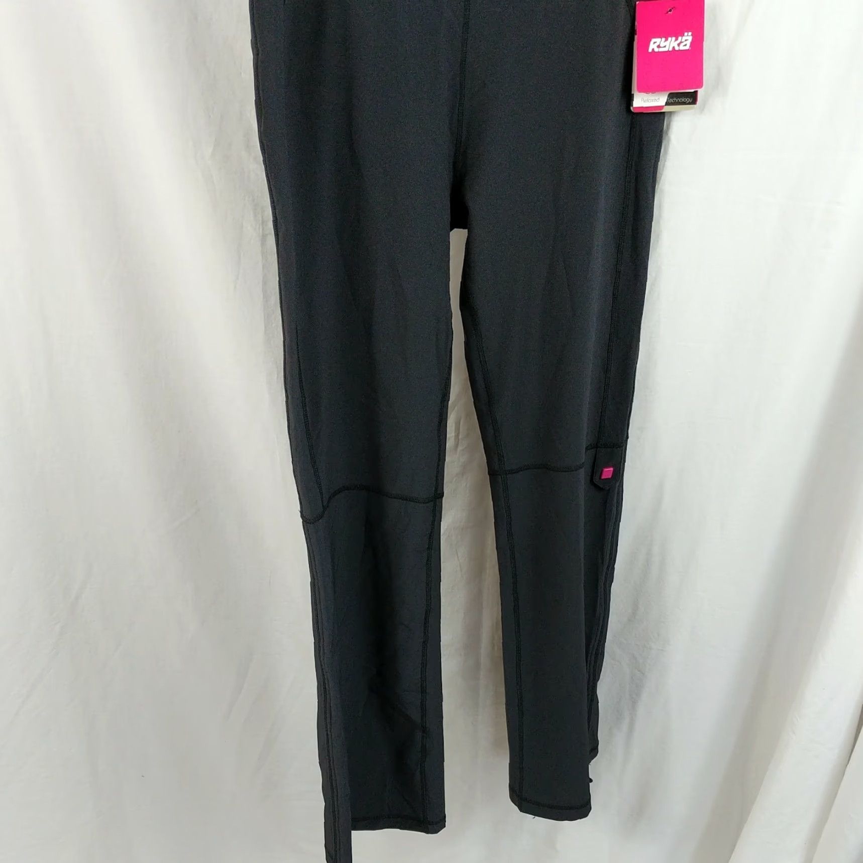 Vintage Ryka In Motion Boot Cut Pant Black Size M Regular Womens Active Pants Athleisure with tags Size 32" / US 10 / IT 46 - 2 Thumbnail