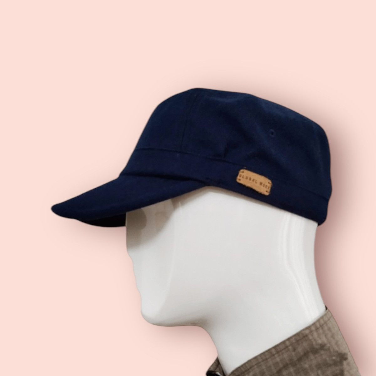 Global Work × Japanese Brand VINTAGE EDITION GLOBAL WORK ACRYLIC WOOLS ARMY CAP Size ONE SIZE - 1 Thumbnail
