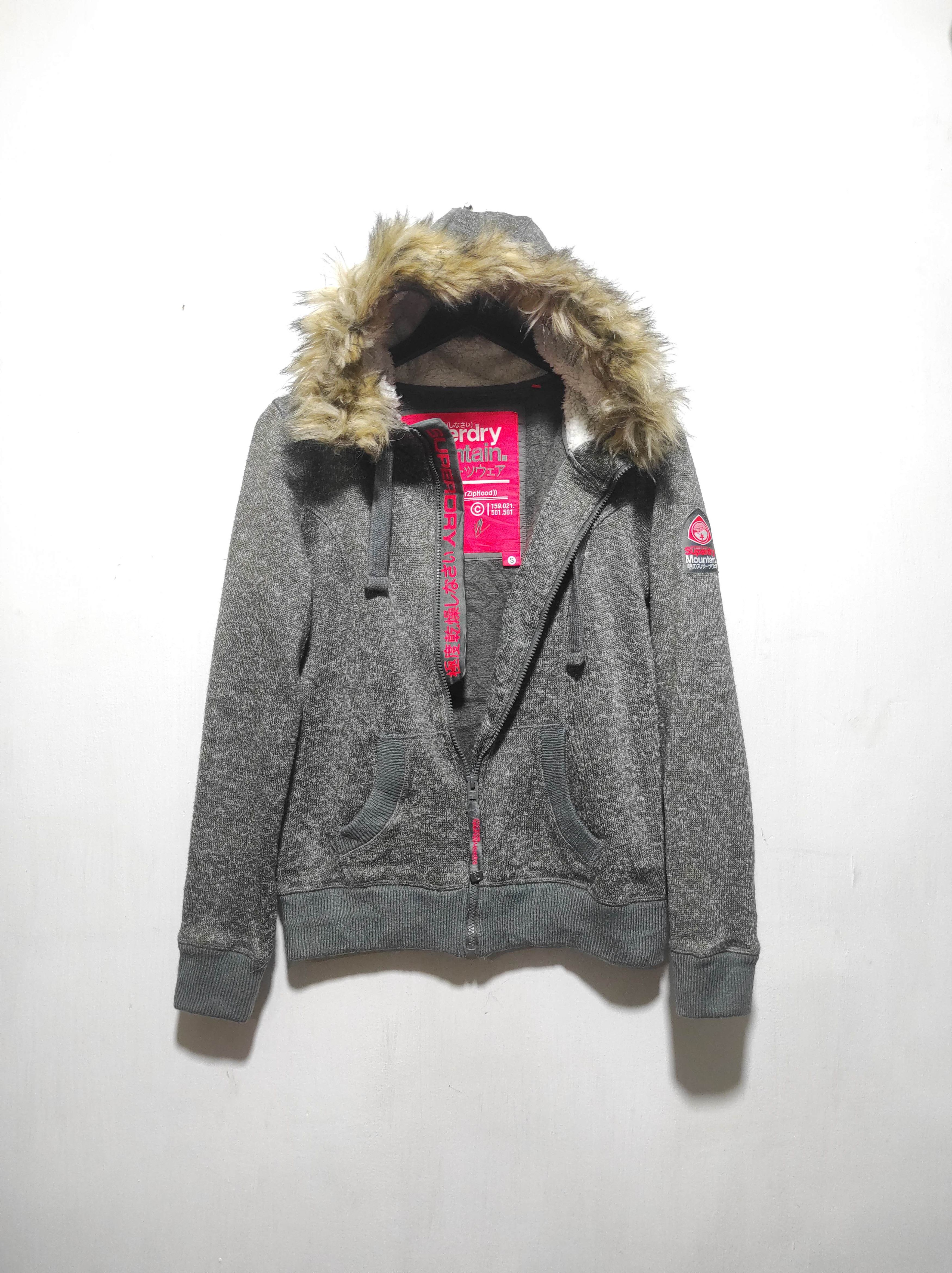 Superdry Superdry Fur Zip Hoodie if six was nine style Size S / US 4 / IT 40 - 3 Thumbnail