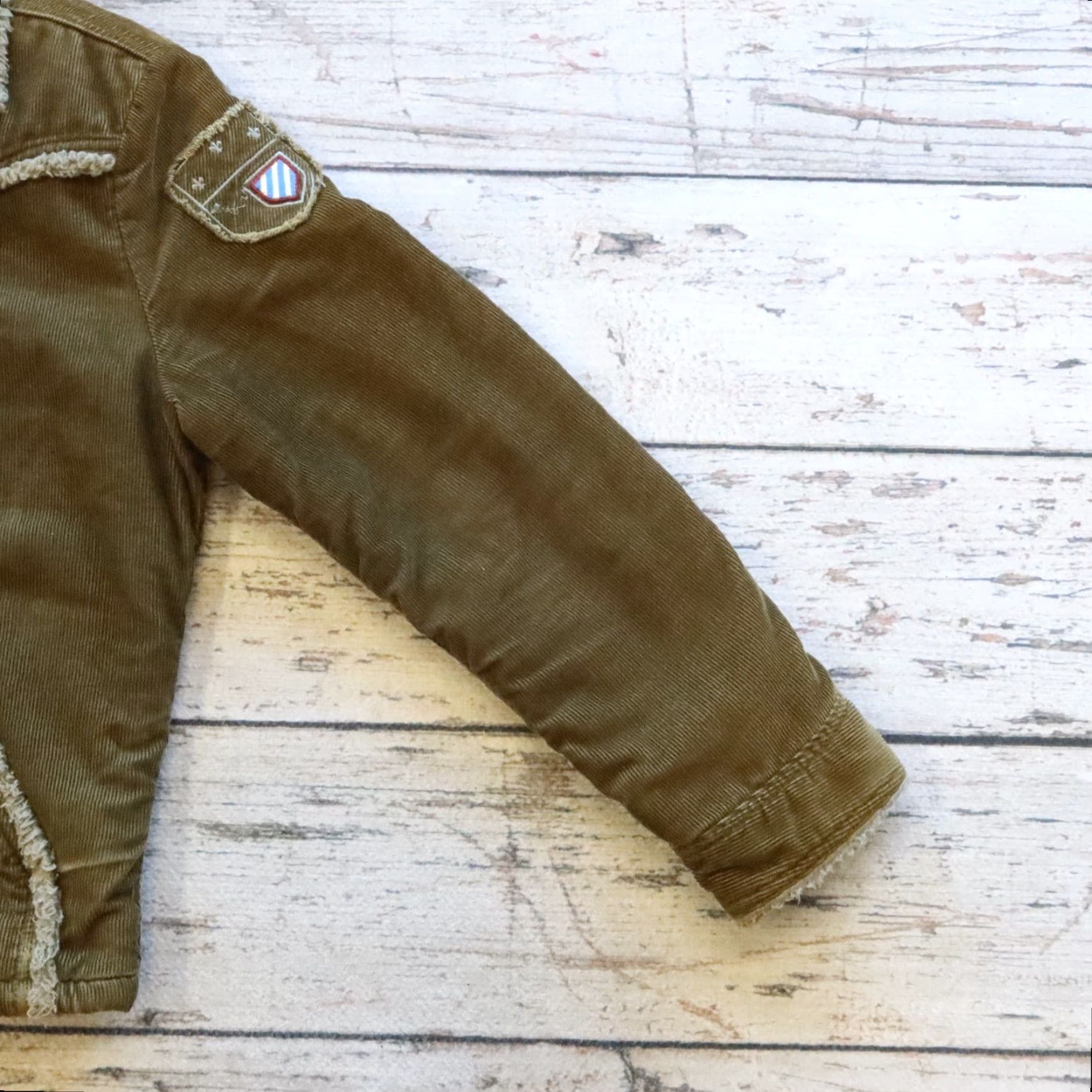 Diesel VINTAGE 90s Diesel Corduroy Pile Fleece Lined Jacket Size US M / EU 48-50 / 2 - 5 Thumbnail
