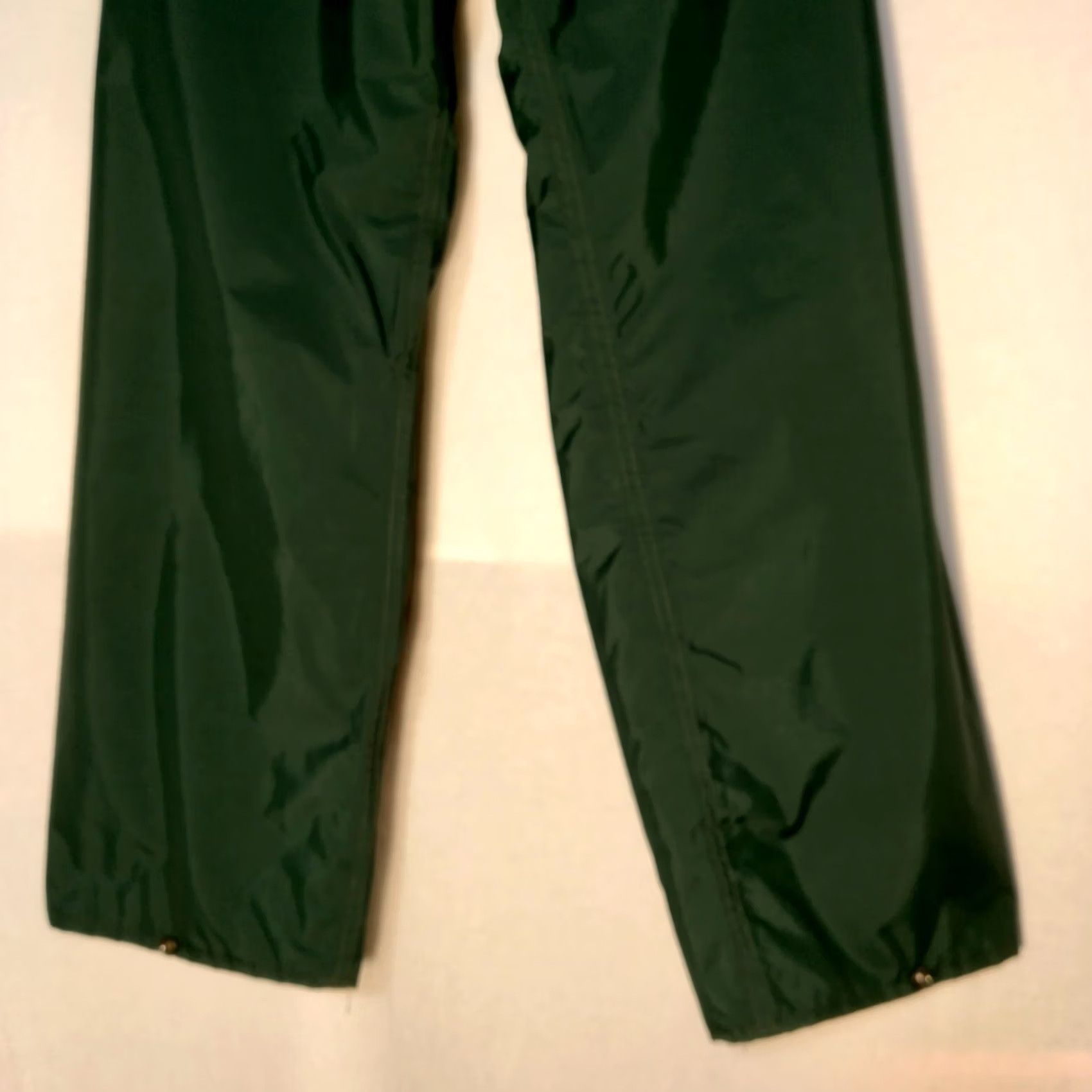 Hunter Neese Rain Pants Men Large Hunter Green Elastic Adjustable Waist Workwear Work Size US 33 - 7 Thumbnail