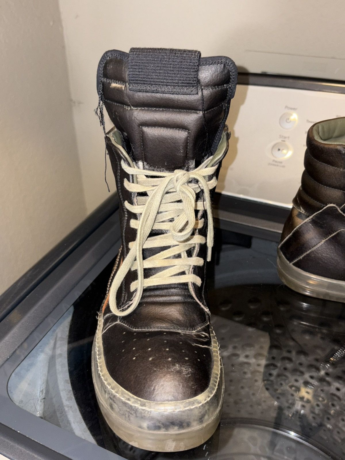 Rick Owens SS19 Babel Transparent Brown Geobaskets Size US 8.5 / EU 41-42 - 7 Thumbnail