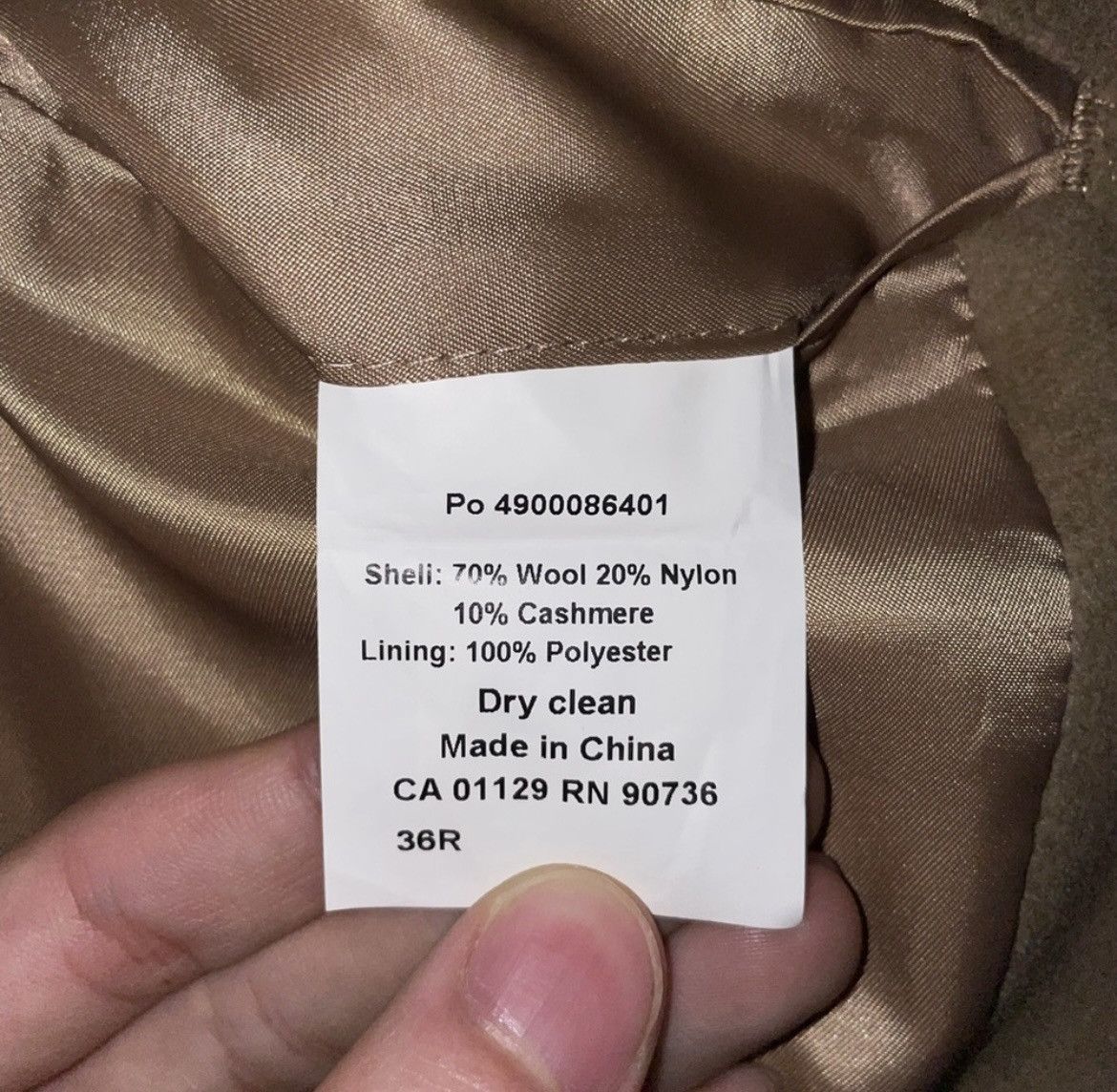 Lauren Ralph Lauren Lauren Ralph Lauren Luther Luxury Blend Overcoat Size US M / EU 48-50 / 2 - 6 Thumbnail