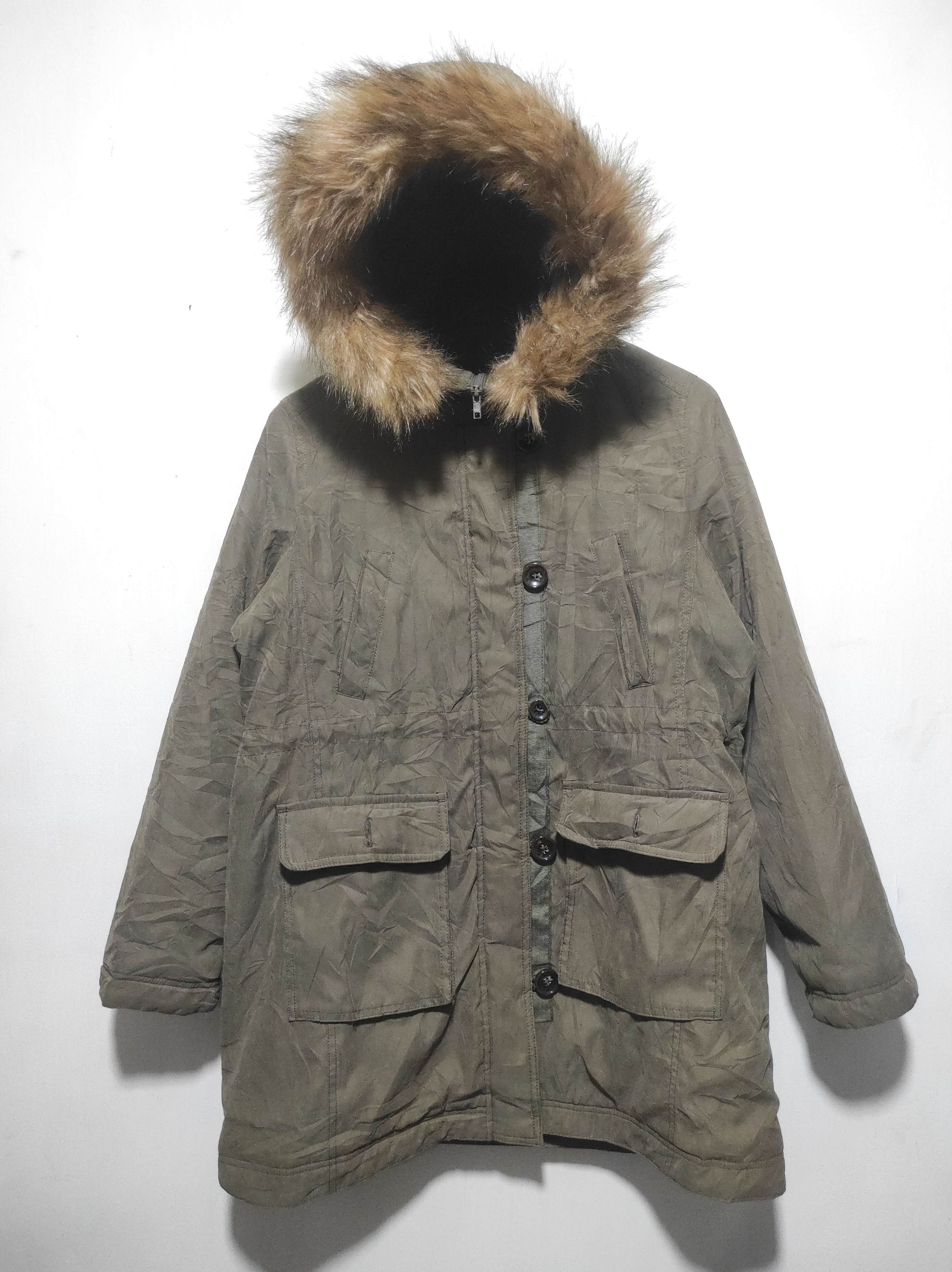 Japanese Brand Pur Colore fur zip hoodie parka jacket LGB style Size US L / EU 52-54 / 3 - 2 Thumbnail