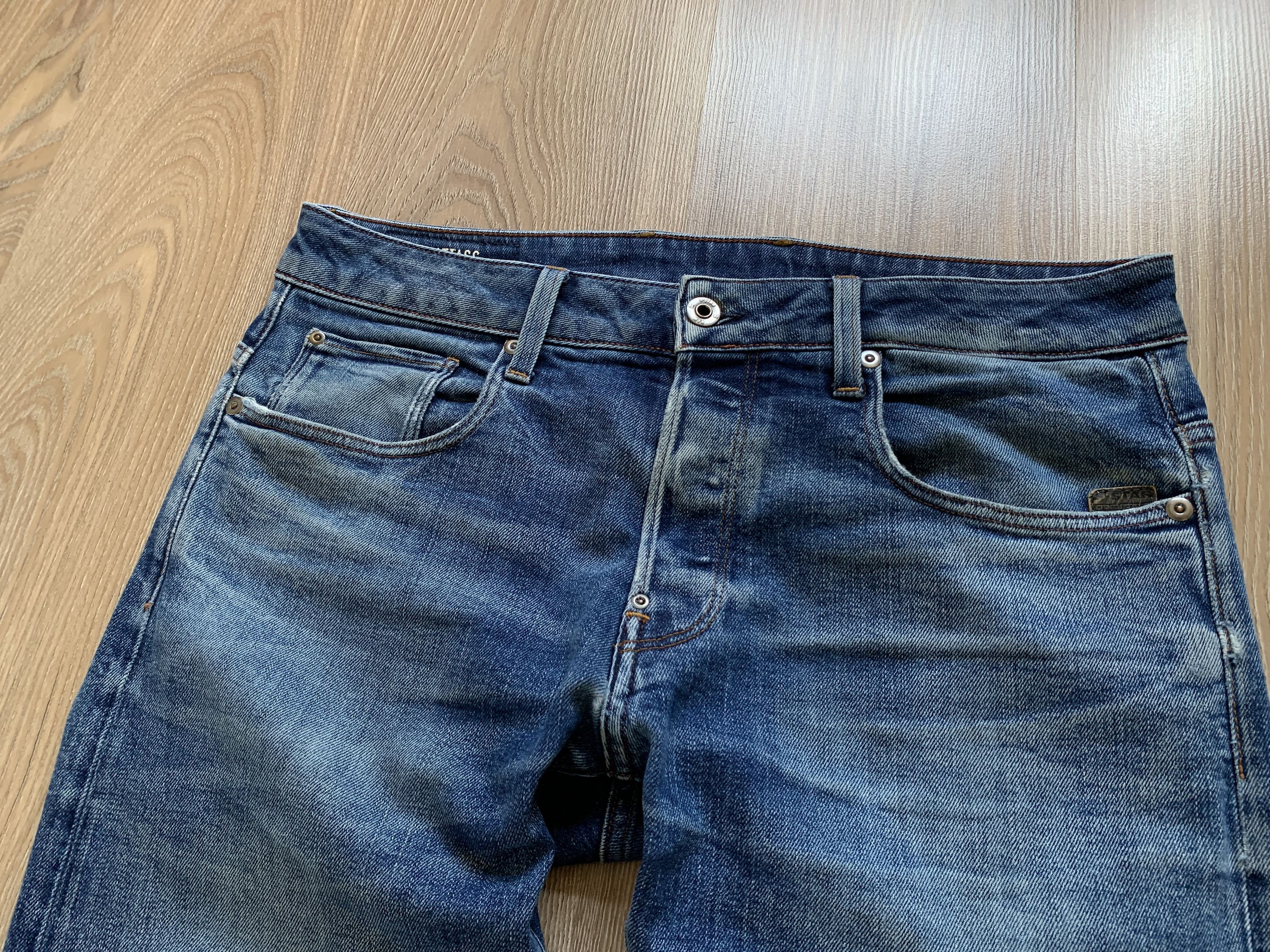 G-Star G Star Raw Attacc Straight Denim Jeans Size US 33 - 4 Thumbnail
