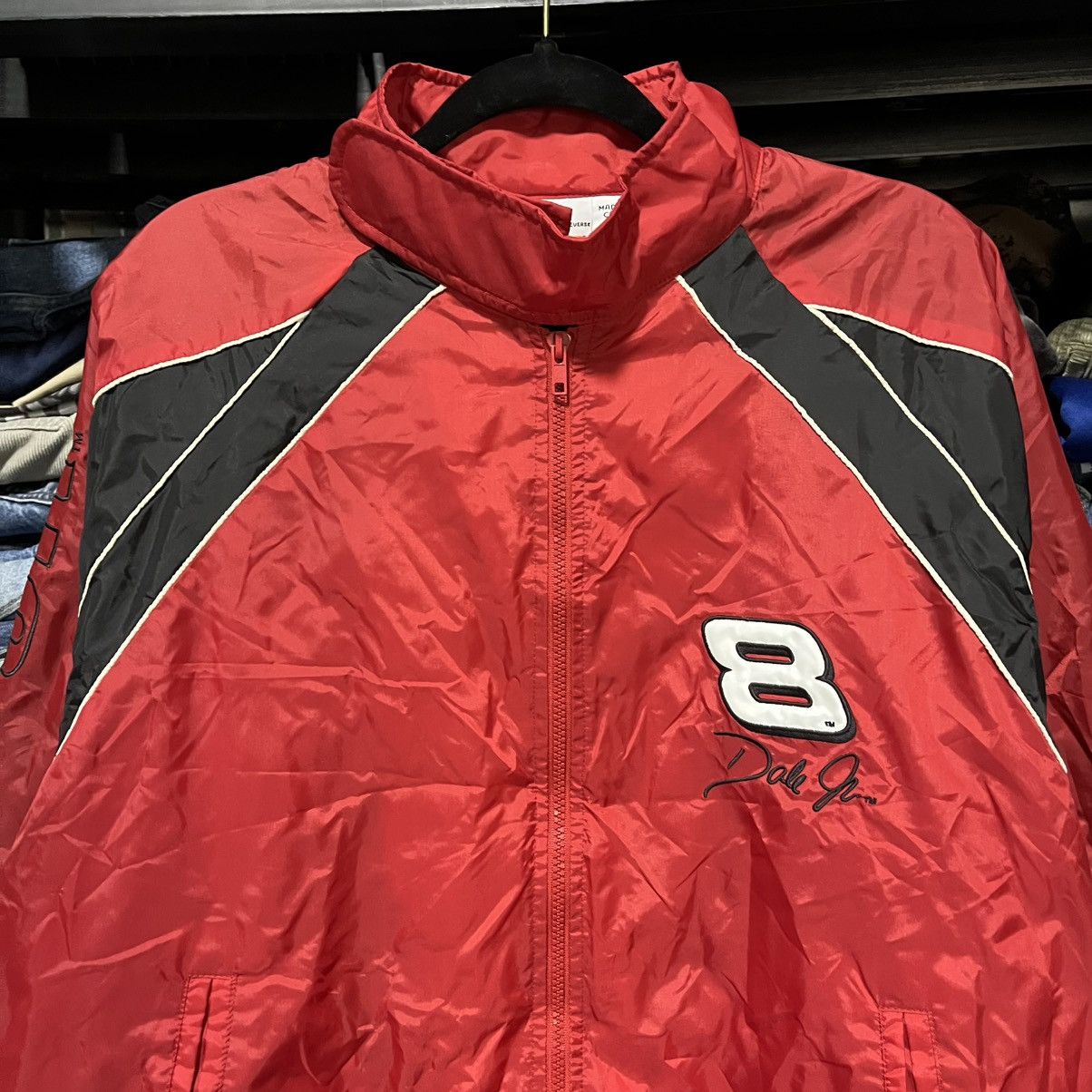 Winners Circle Vintage Dale Earnhardt JR Winer's Circle Windbreaker Jacket Size US L / EU 52-54 / 3 - 5 Thumbnail