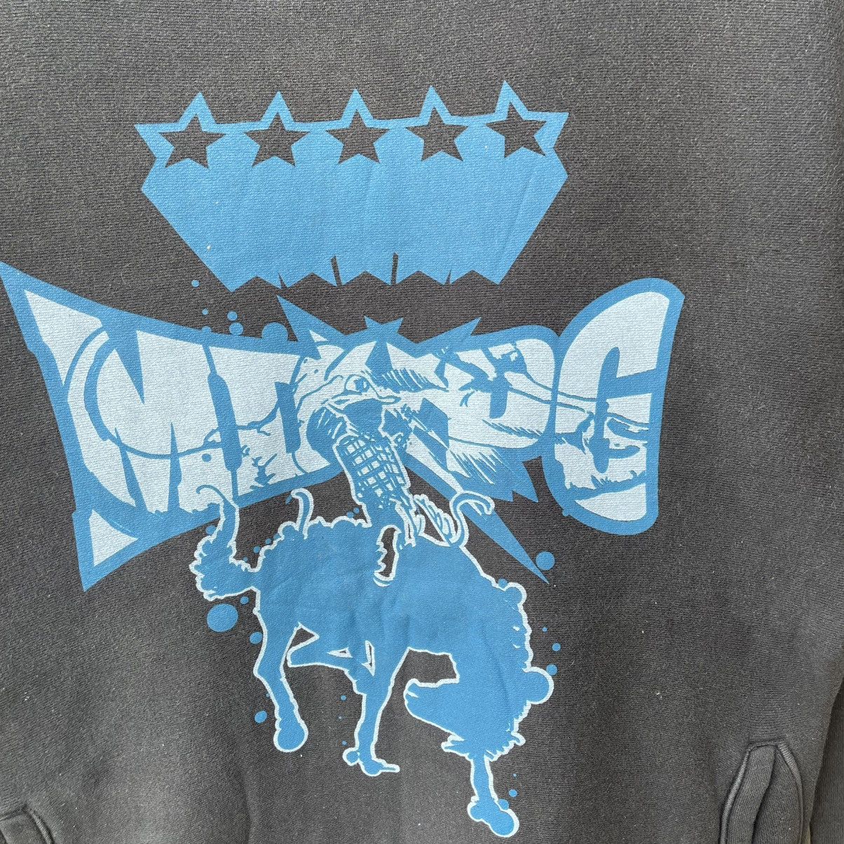 Japanese Brand 🔥🇯🇵Vintage Madpager Big Bison Logo Two Tone Sweatshirt Size US S / EU 44-46 / 1 - 6 Thumbnail