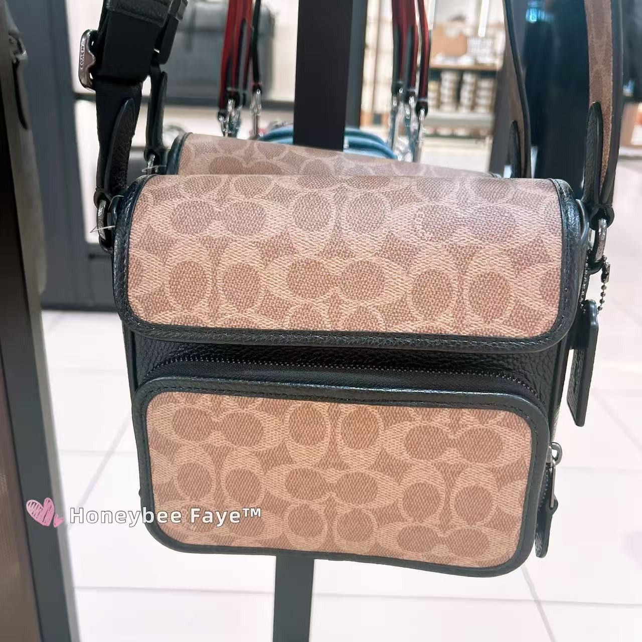 Coach Sullivan Flap Crossbody Bag In Signature Canvas CZ396 Size ONE SIZE - 2 Thumbnail