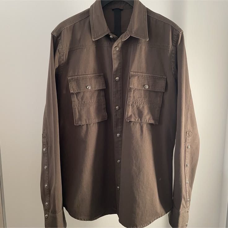 Chrome Hearts CH BS Fleur Military Shirt Size US L / EU 52-54 / 3 - 4 Thumbnail