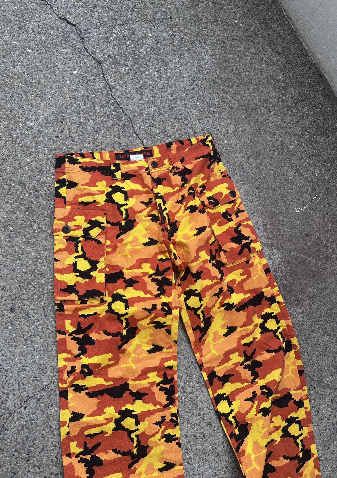 Japanese Brand Japan storm camo pants RARE! Size US 32 / EU 48 - 3 Thumbnail