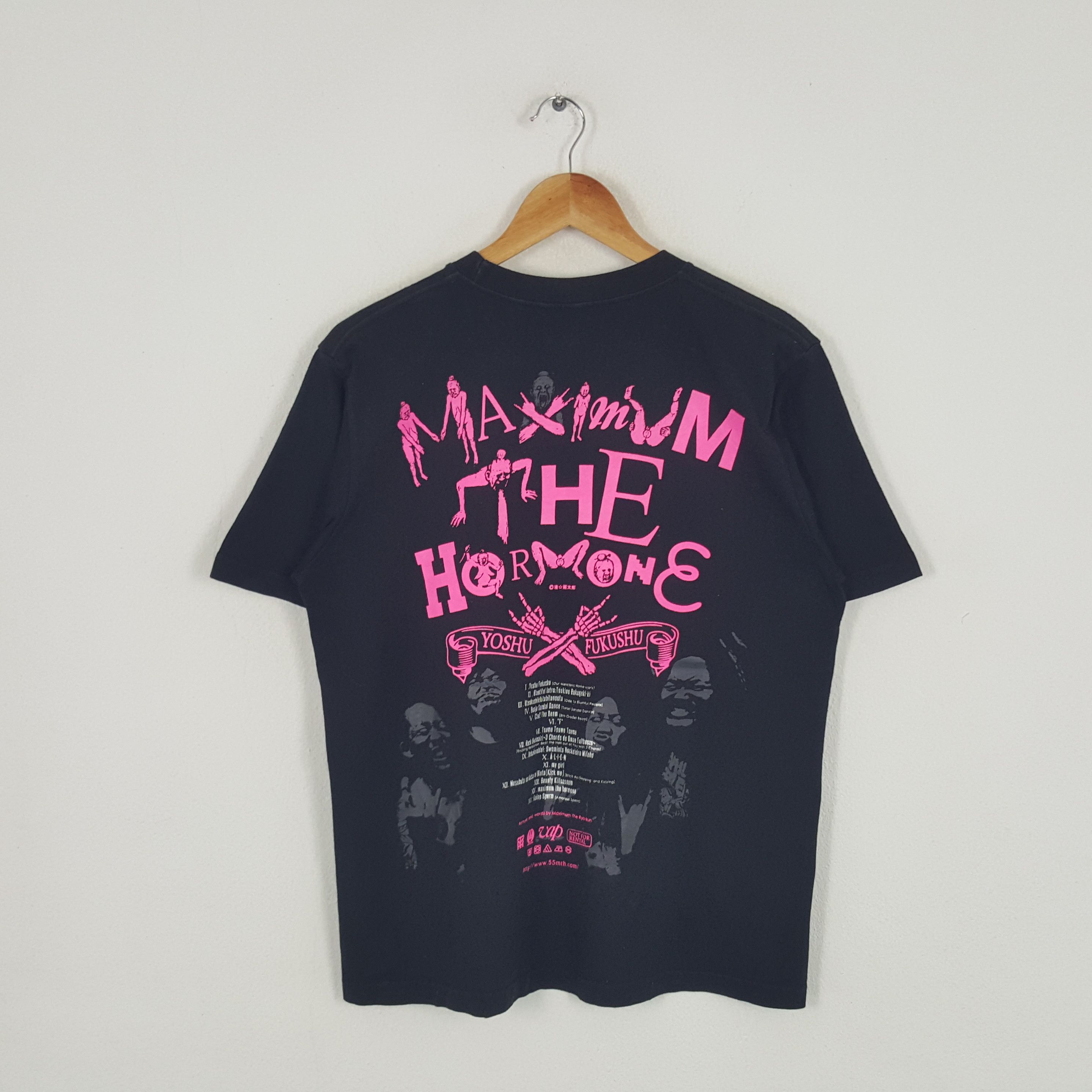 Band Tees × Vintage Vintage Maximum The Hormone Japanese Heavy Metal Band Tshirt Size US M / EU 48-50 / 2 - 1 Thumbnail