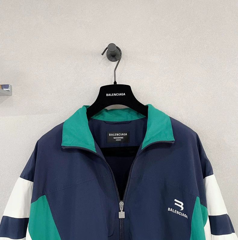 Balenciaga Balenciaga Colour matching coat Size US L / EU 52-54 / 3 - 3 Thumbnail