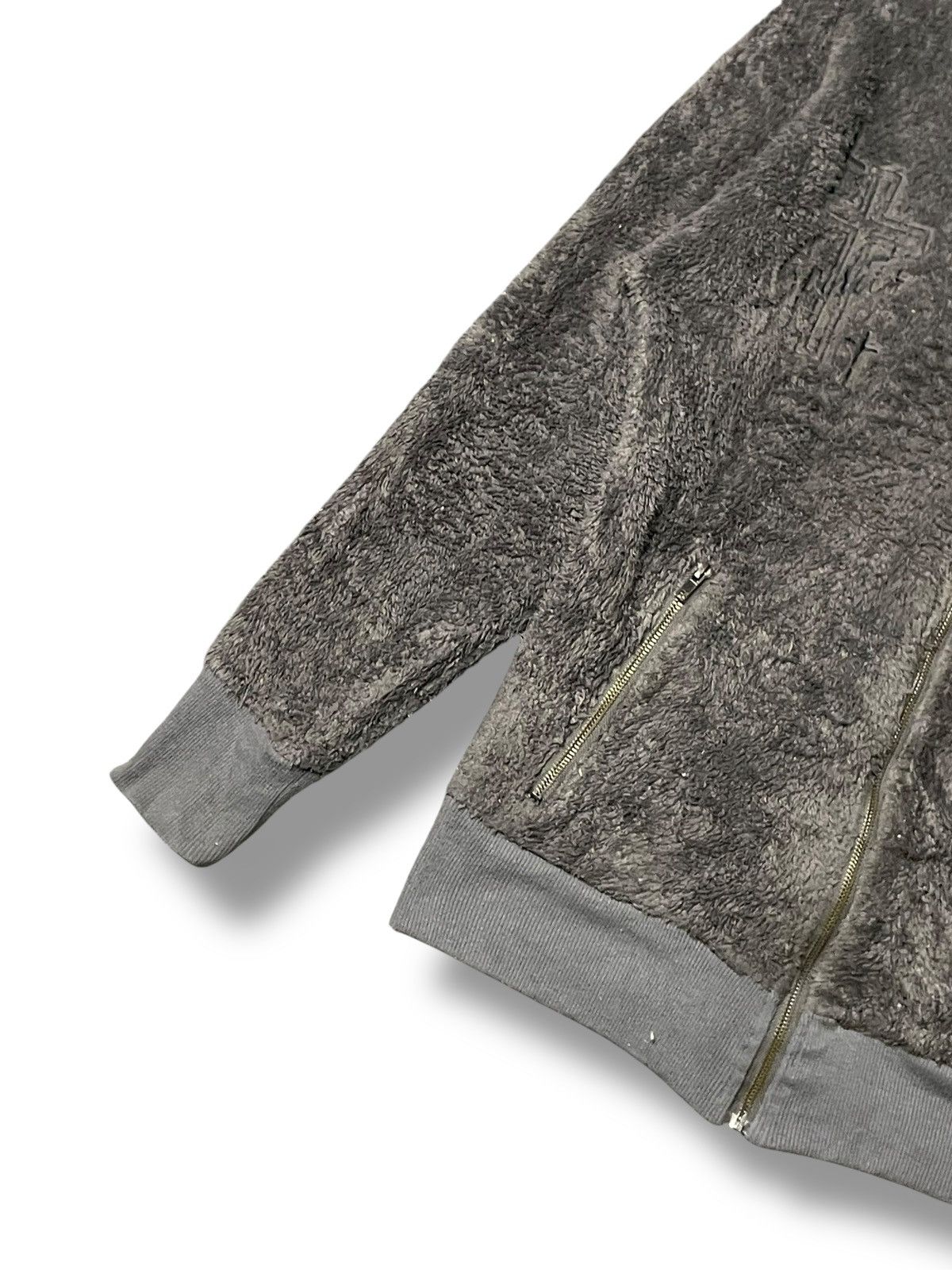 If Six Was Nine × Japanese Brand × Le Grande Bleu (L.G.B.) Vintage Ghost of Harlem Brand Fur Hoodies (58) Size US S / EU 44-46 / 1 - 4 Thumbnail