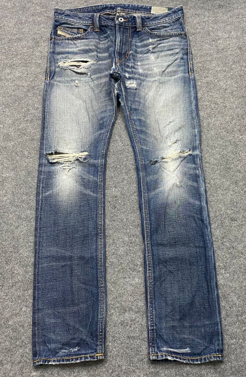 Diesel Vintage 90s Diesel Industry Distressed Denim Size US 34 / EU 50 - 1 Thumbnail