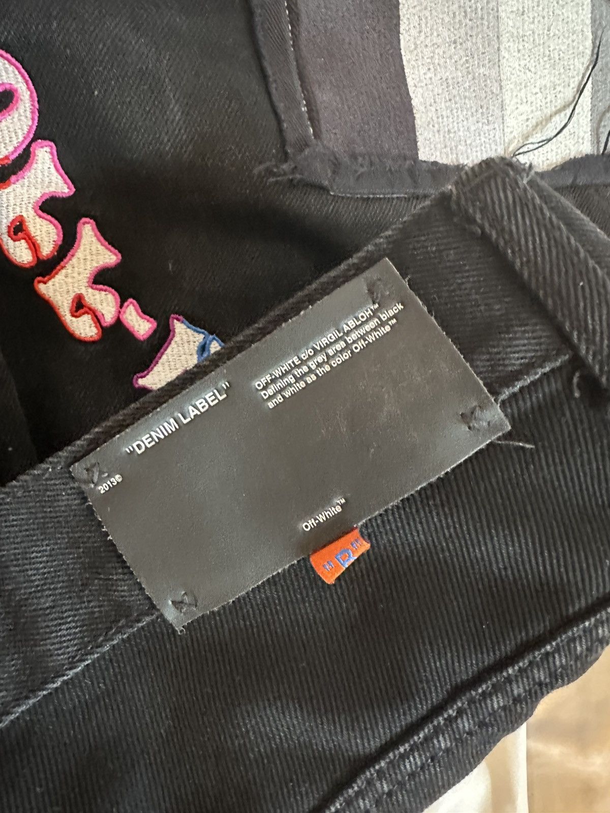 Off-White Off-White Black Denim Pants Size US 32 / EU 48 - 10 Thumbnail