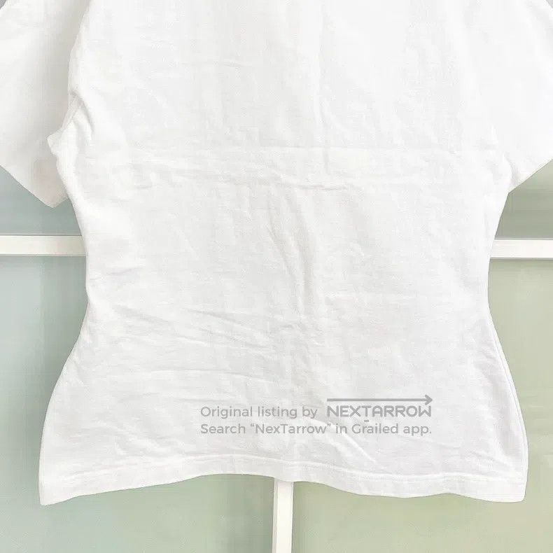 Balenciaga Balenciaga White Collar Letter Short Sleeve Size US XS / EU 42 / 0 - 9 Thumbnail