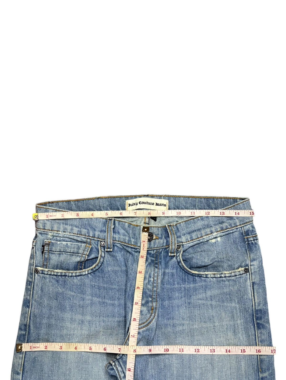 Japanese Brand Vintage Japanese Brand Blue Wash Distressed Flare Jeans Size US 30 / EU 46 - 11 Thumbnail