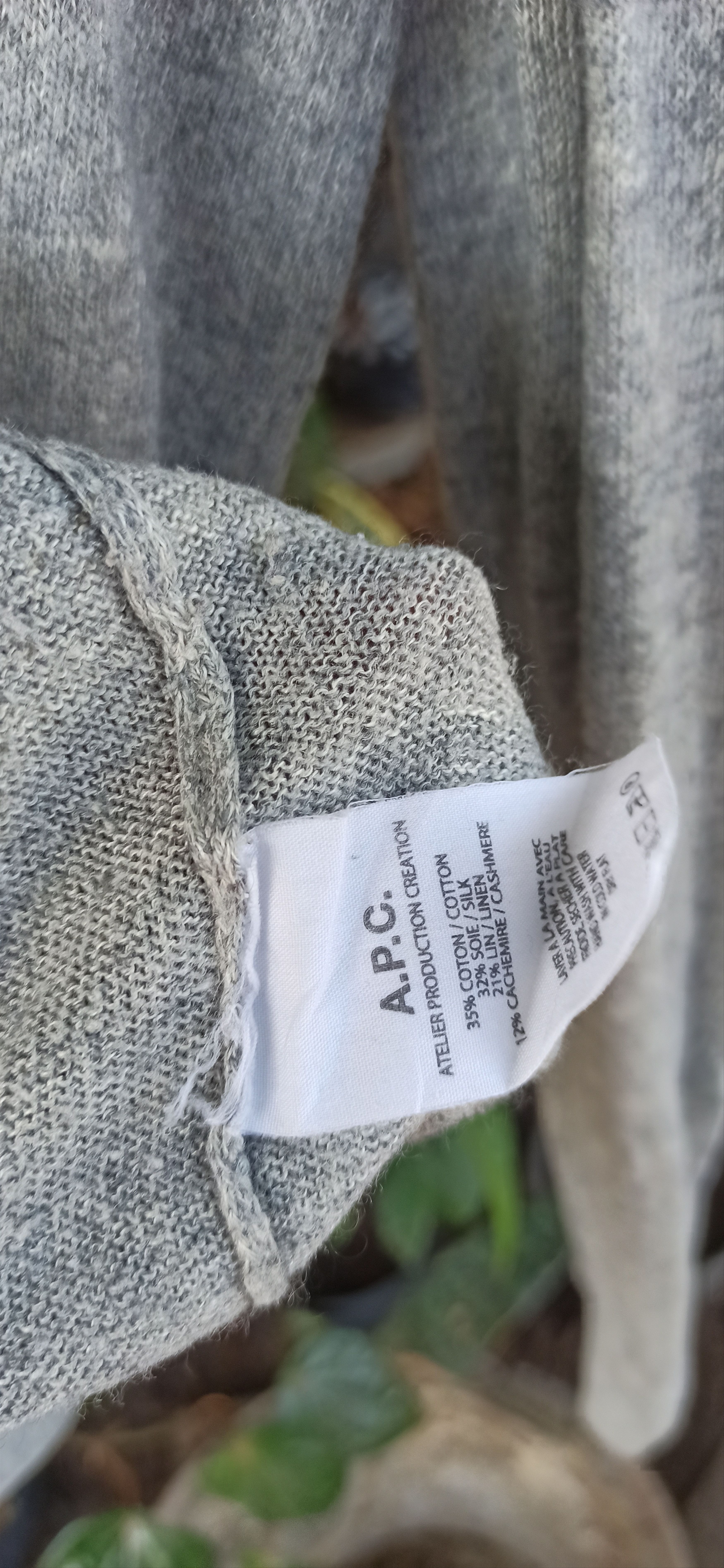A.P.C. Vintage A.P.C. Knitwear Street Wear Style Size US L / EU 52-54 / 3 - 6 Thumbnail