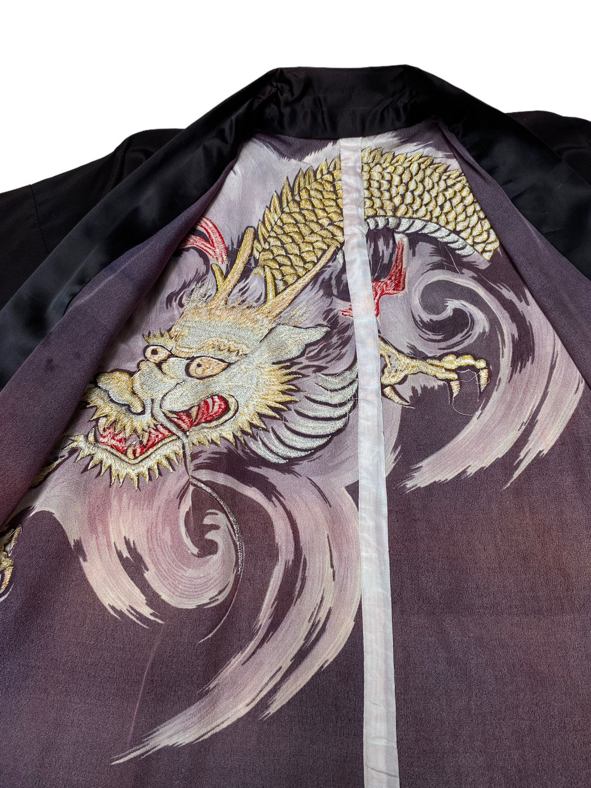 Japanese Brand × Vintage Vintage Japanese Brand Kimono Dragon 1990s Size US XL / EU 56 / 4 - 5 Thumbnail