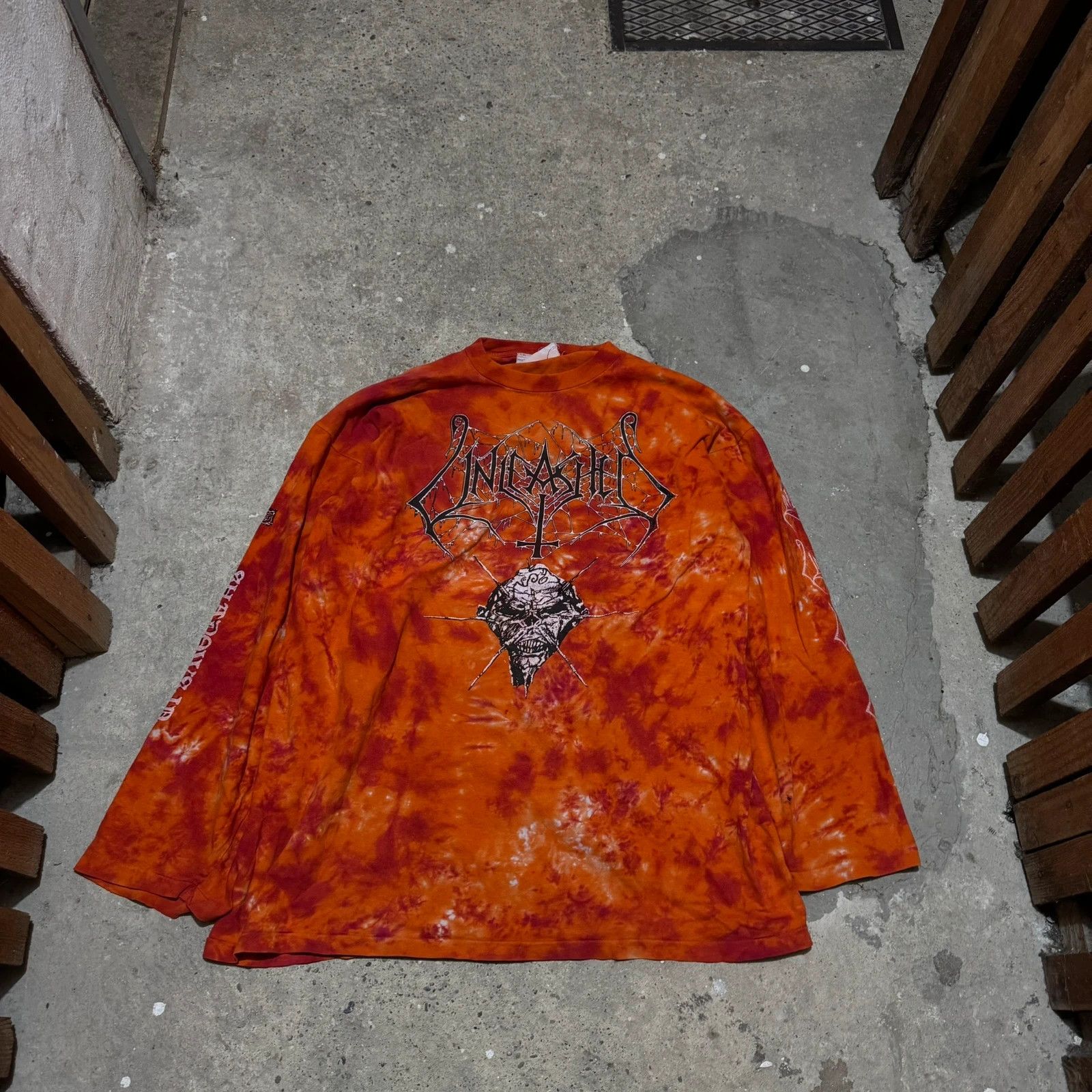Band Tees Vintage Unleashed longsleeve 1993 Size US XL / EU 56 / 4 - 1 Thumbnail