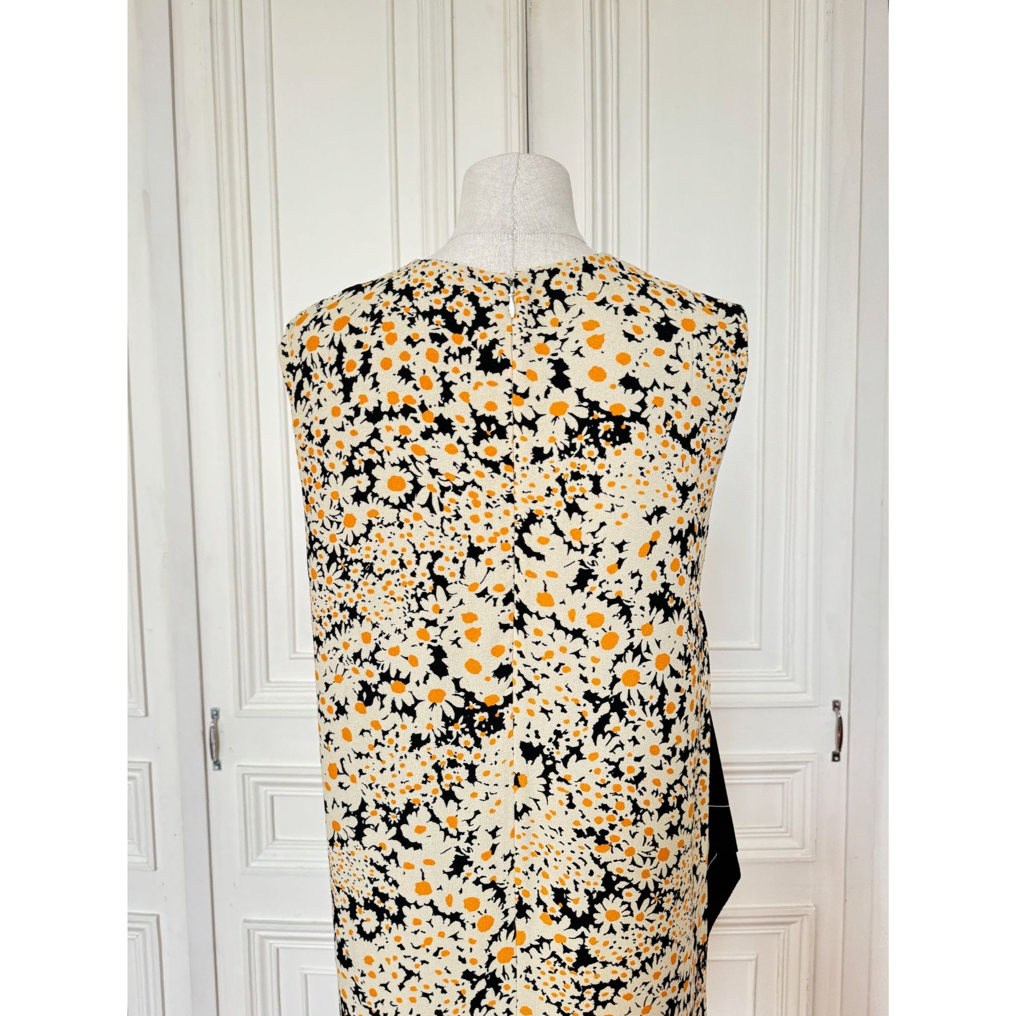 Celine Celine by Phoebe Philo SS 2015 Floral Viscose Dress Size 40 Size M / US 6-8 / IT 42-44 - 6 Thumbnail