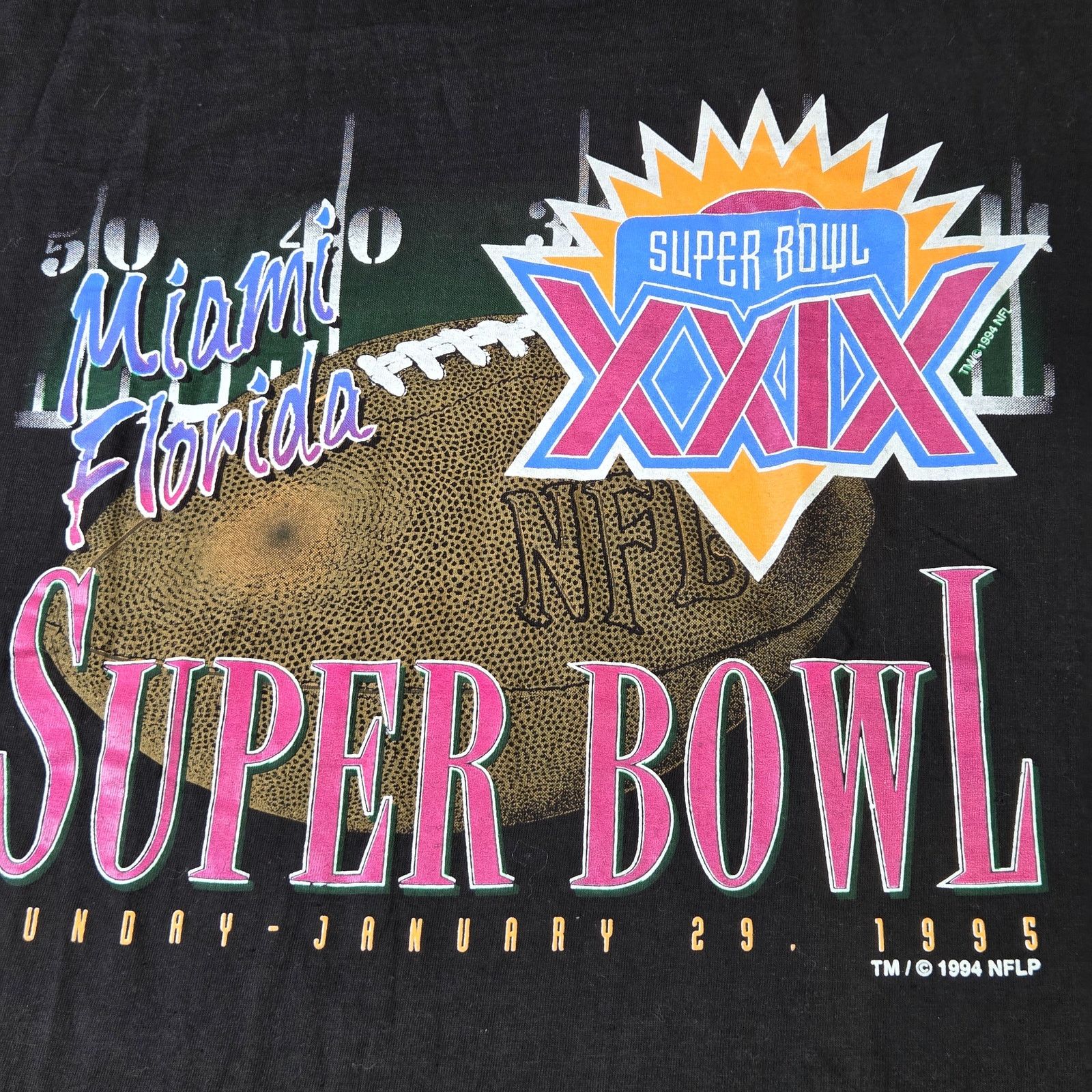 Vintage Vintage Super Bowl XXIX 1995 NFL Tee USA XL Size US XL / EU 56 / 4 - 2 Thumbnail