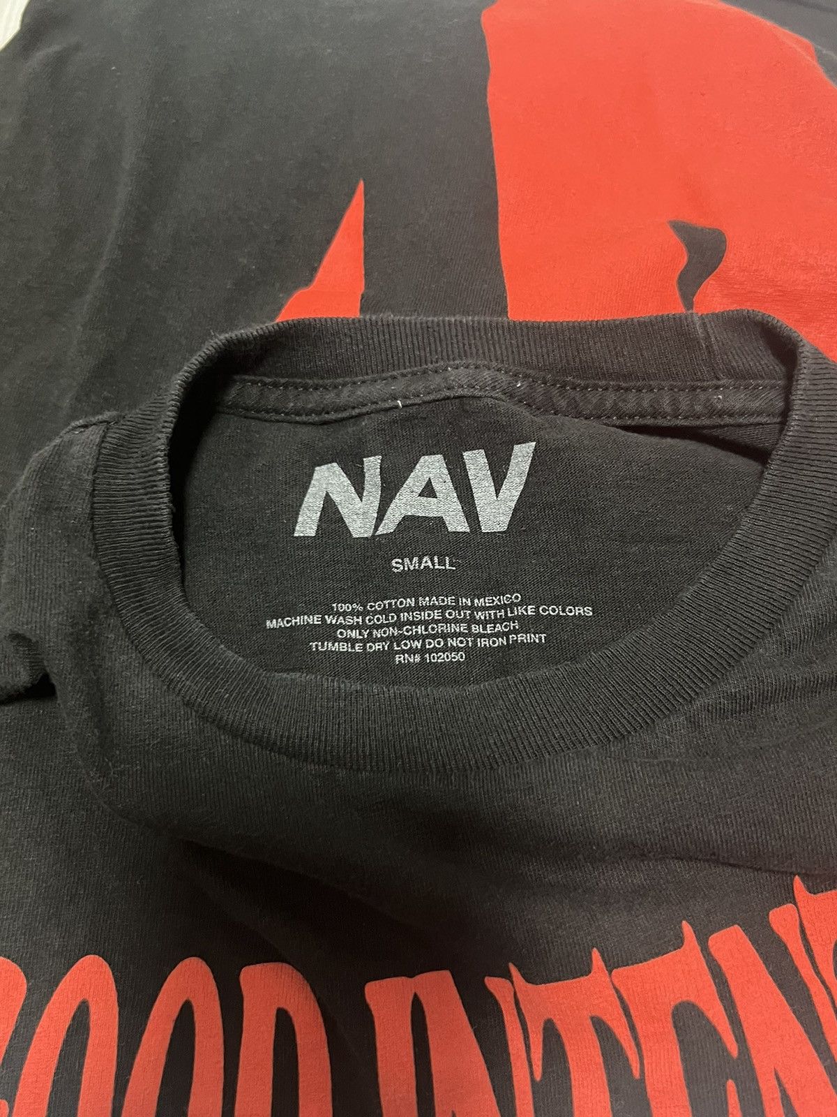 Vlone Nav x Vlone Good Intentions Tee Size US S / EU 44-46 / 1 - 4 Thumbnail