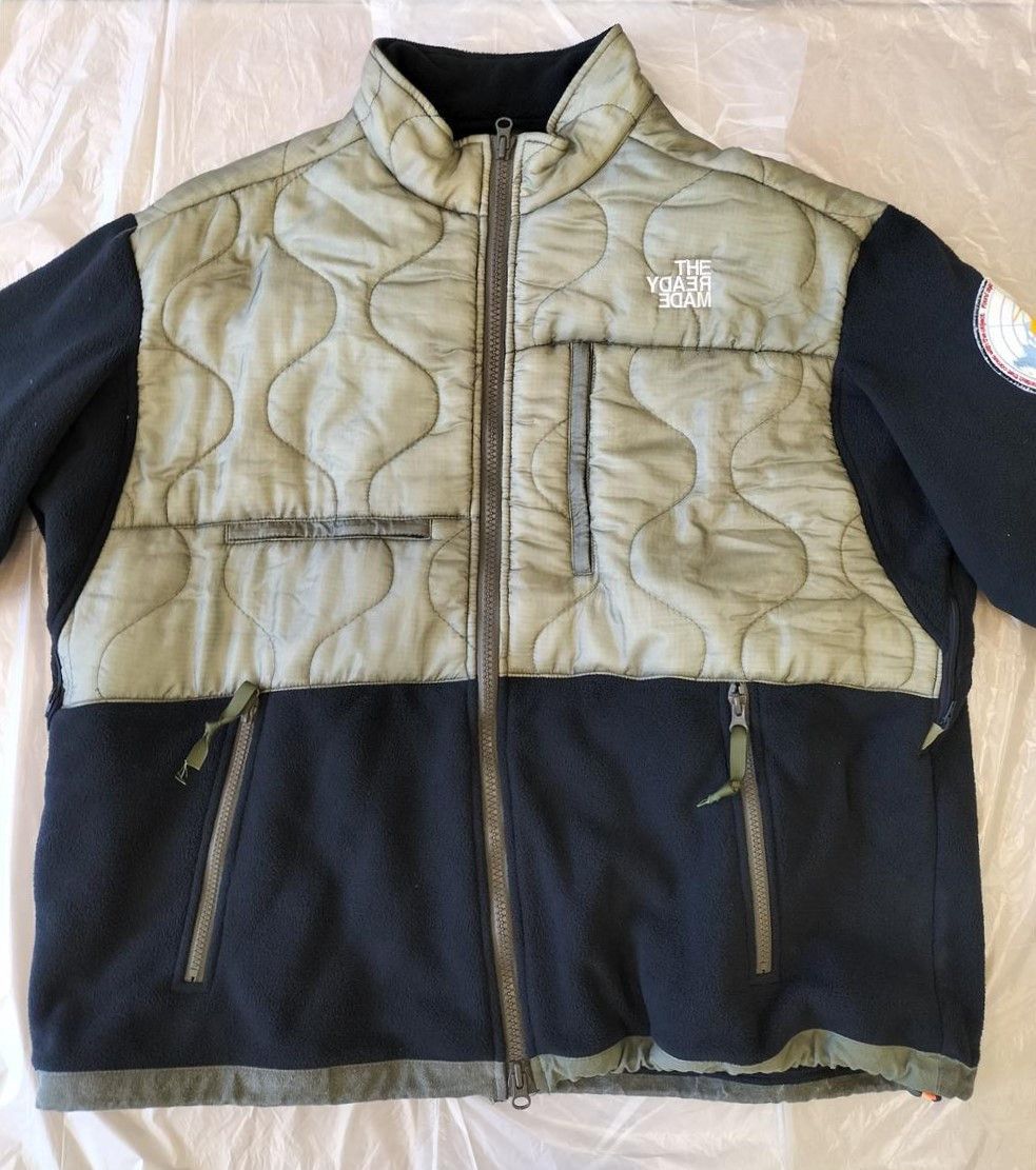 READYMADE READYMADE - 'THE READYMADE' DENALI FLEECE BLACK KHAKI SZ 2 Size US M / EU 48-50 / 2 - 3 Thumbnail