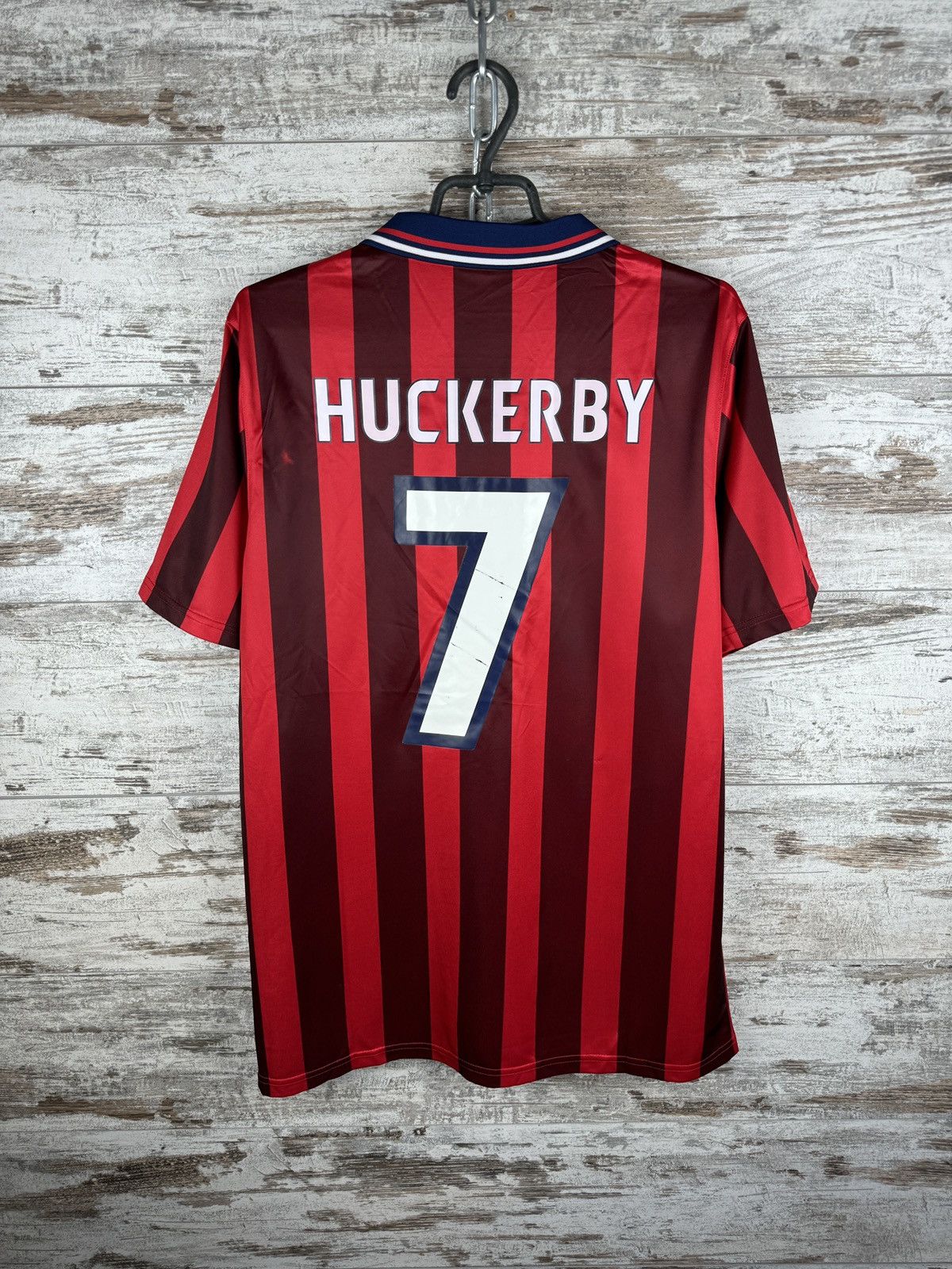 Umbro × Vintage Mens Vintage Umbro England National Team Huckerby T-shirt Size US XL / EU 56 / 4 - 11 Thumbnail
