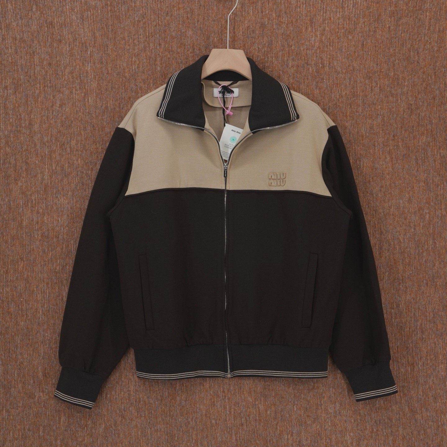 Miu Miu MIU MIU FW25 Runway Zip Jacket Women Size S / US 4 / IT 40 - 1 Thumbnail
