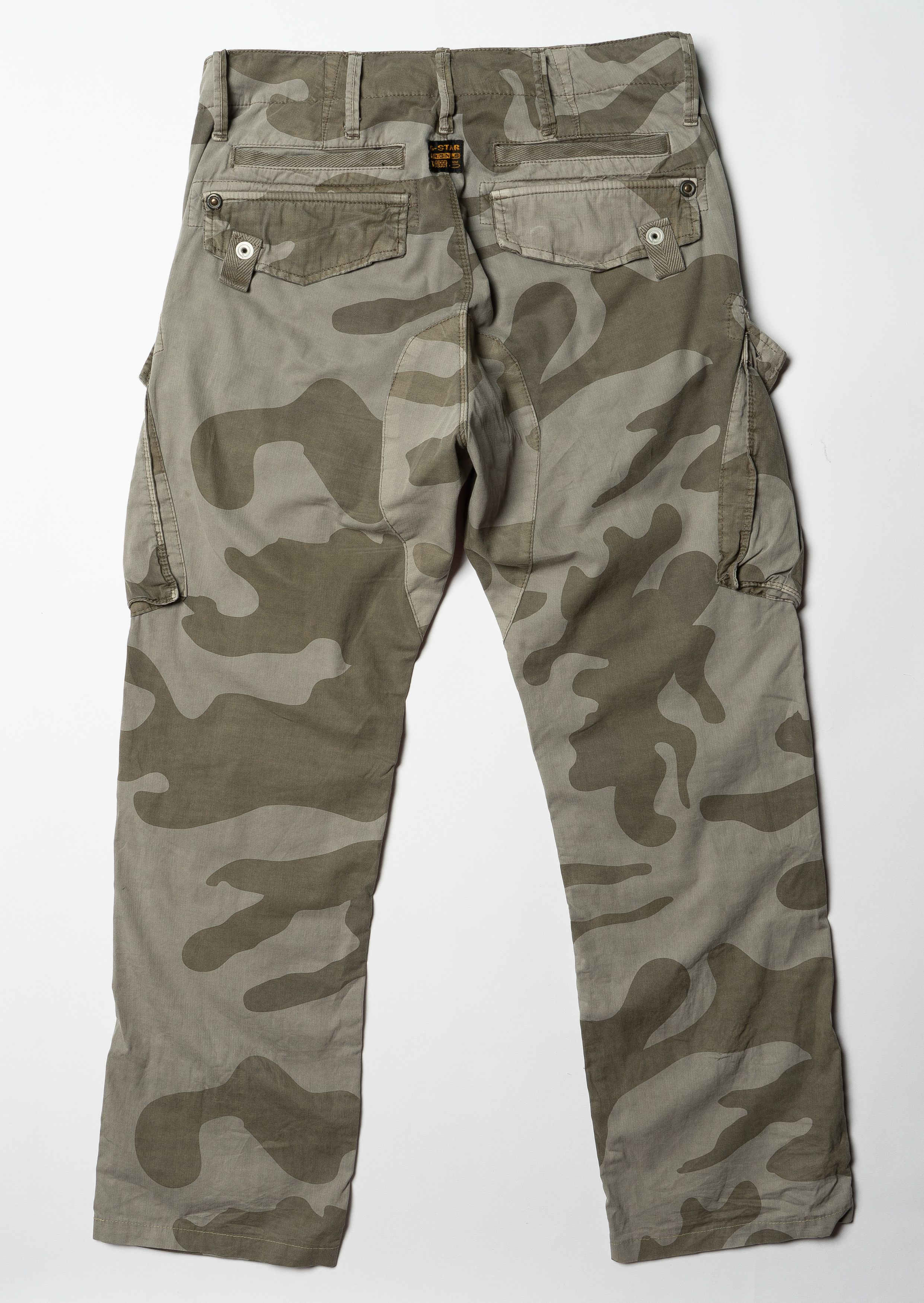 G-Star 🔵G-STAR RAW Vtg Army Rovic Belt Tapered Cargo Camo Pants Size US 30 / EU 46 - 13 Thumbnail