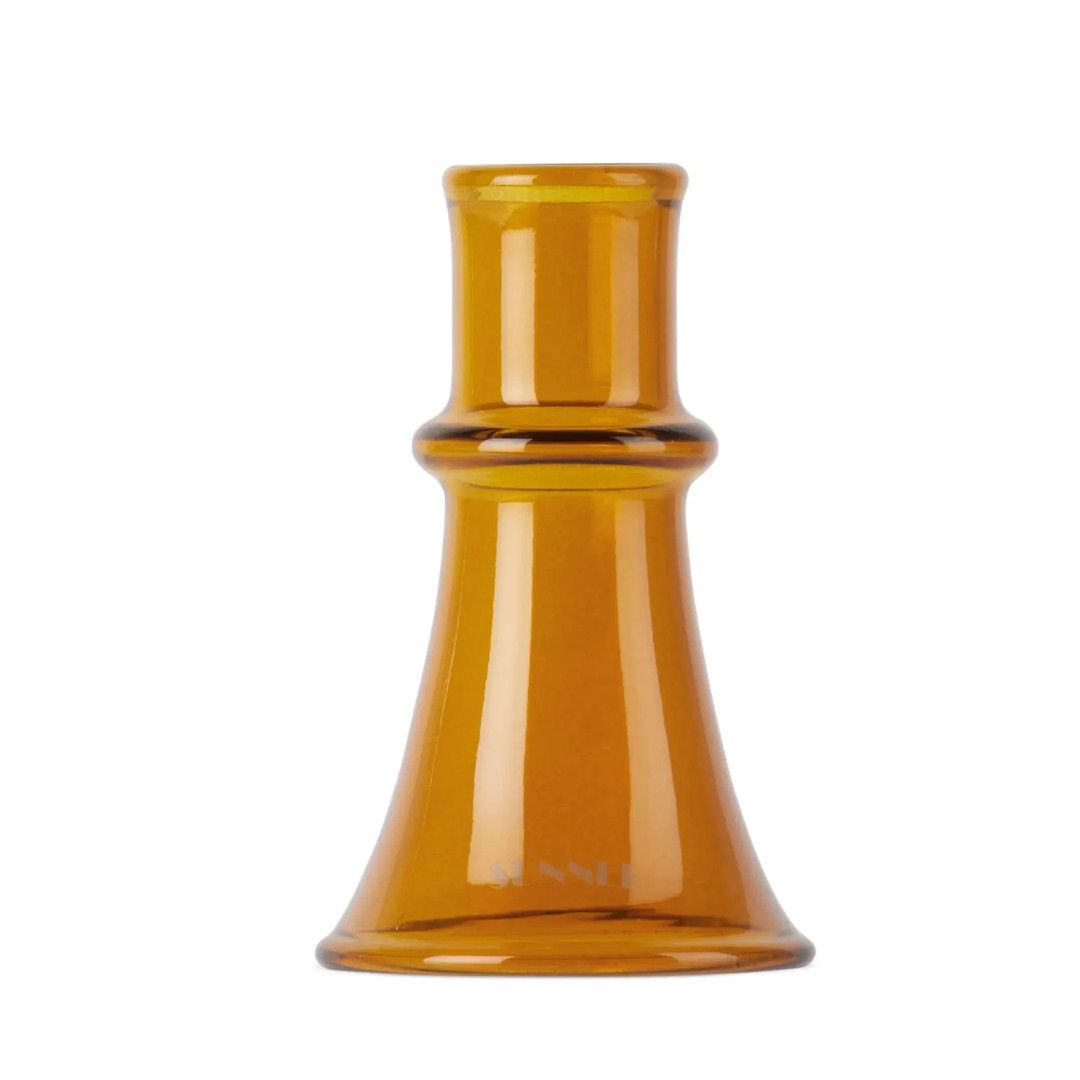 Sunnei o1mle0325 Size: OS / Unisex Murano Candleholder in Brown Size ONE SIZE - 1 Thumbnail