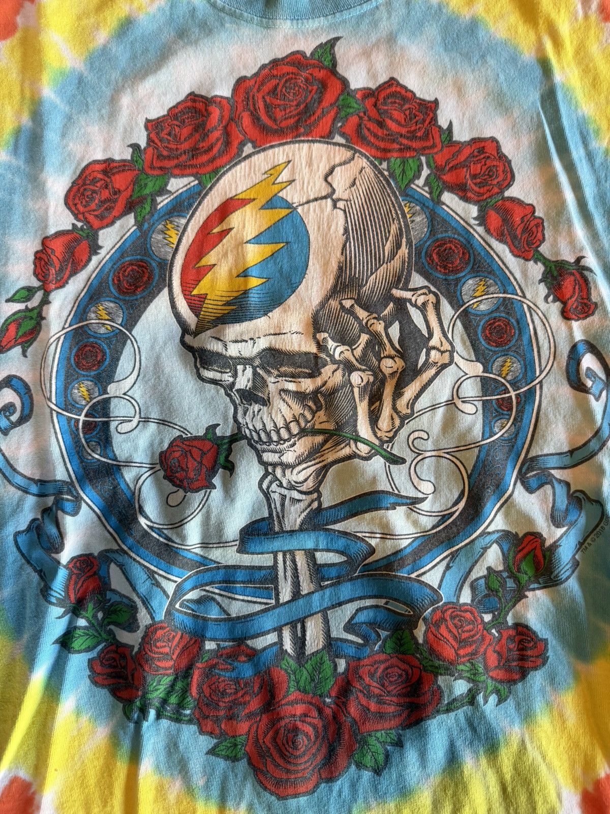 Grateful Dead Grateful Dead Skull & Roses tee Size US XXL / EU 58 / 5 - 2 Thumbnail