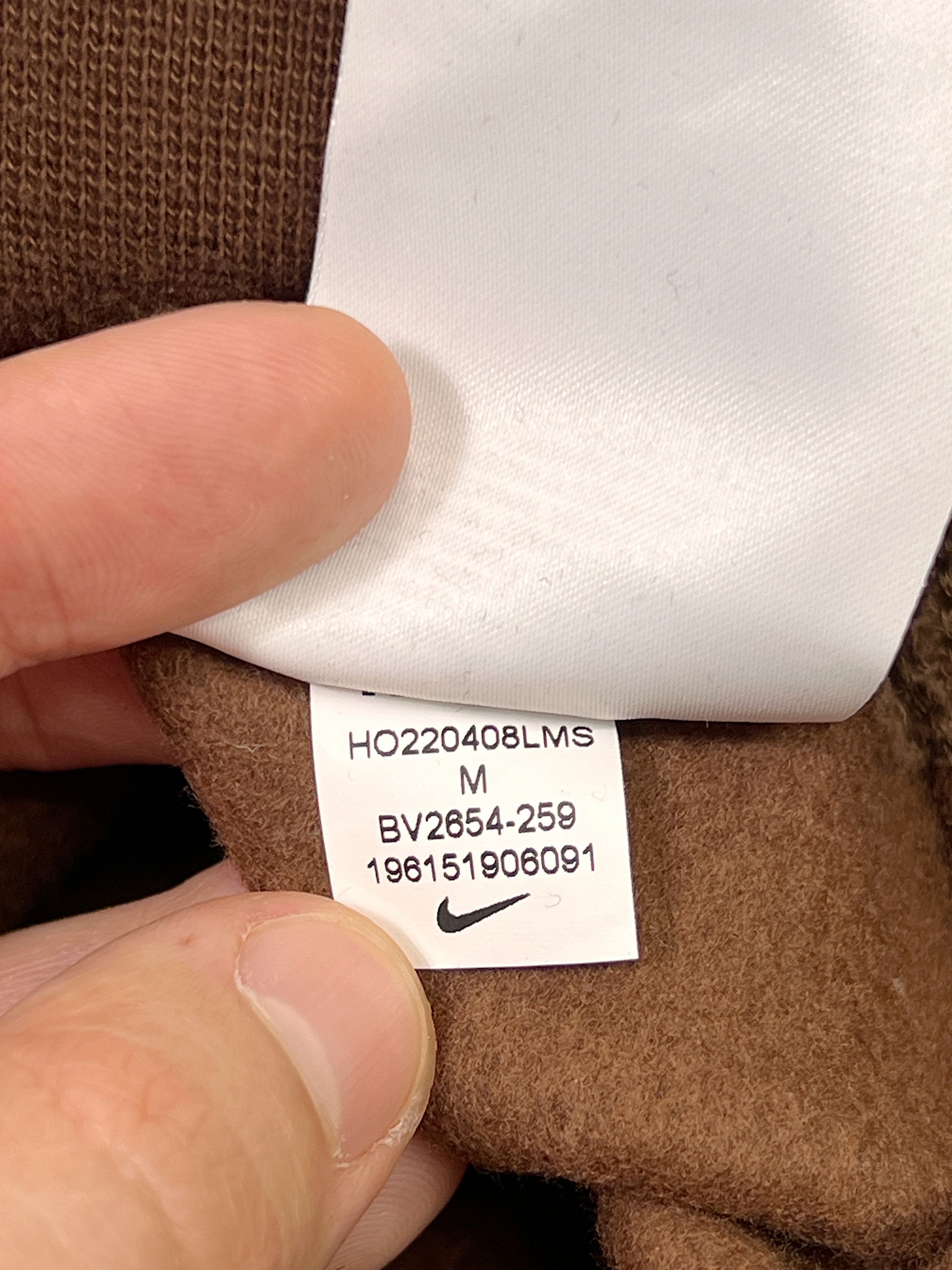 Nike Nike Brown Hoodie Small Swoosh Logo Size US M / EU 48-50 / 2 - 23 Thumbnail